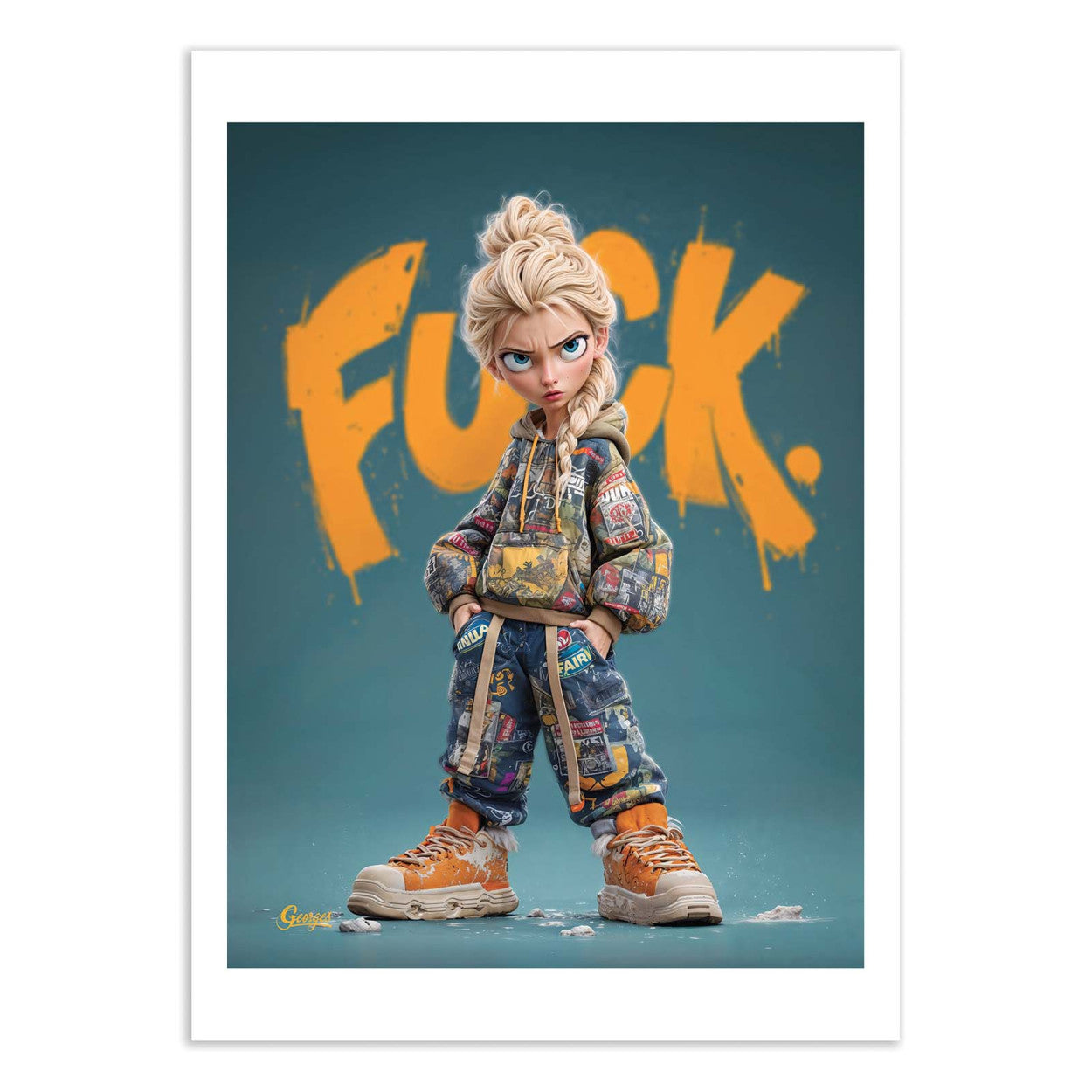 Art-Poster - Frozen Team Z - George