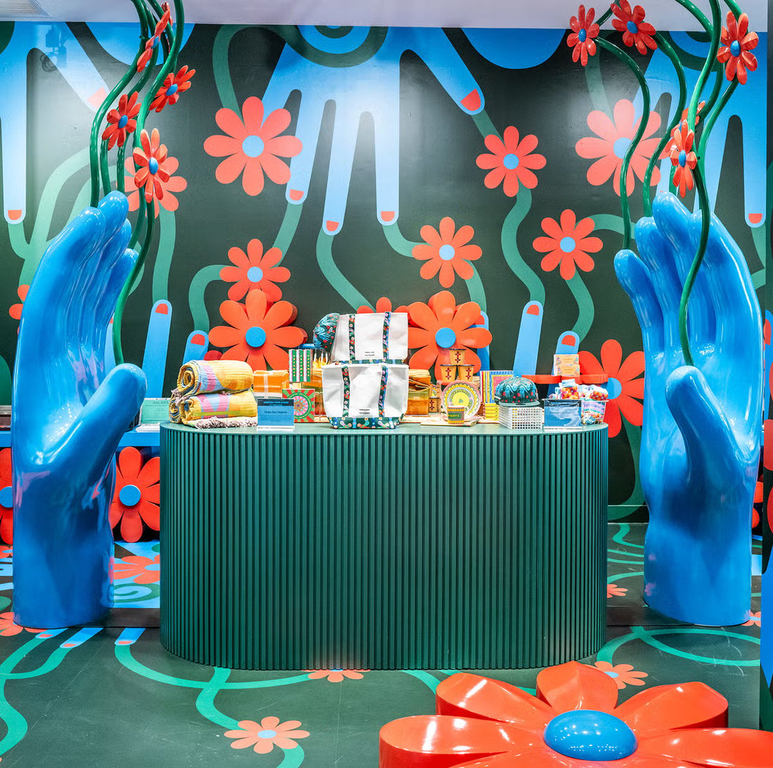 Artist Yinka Ilori Brings Colorful Blooms to Bloomingdale’s