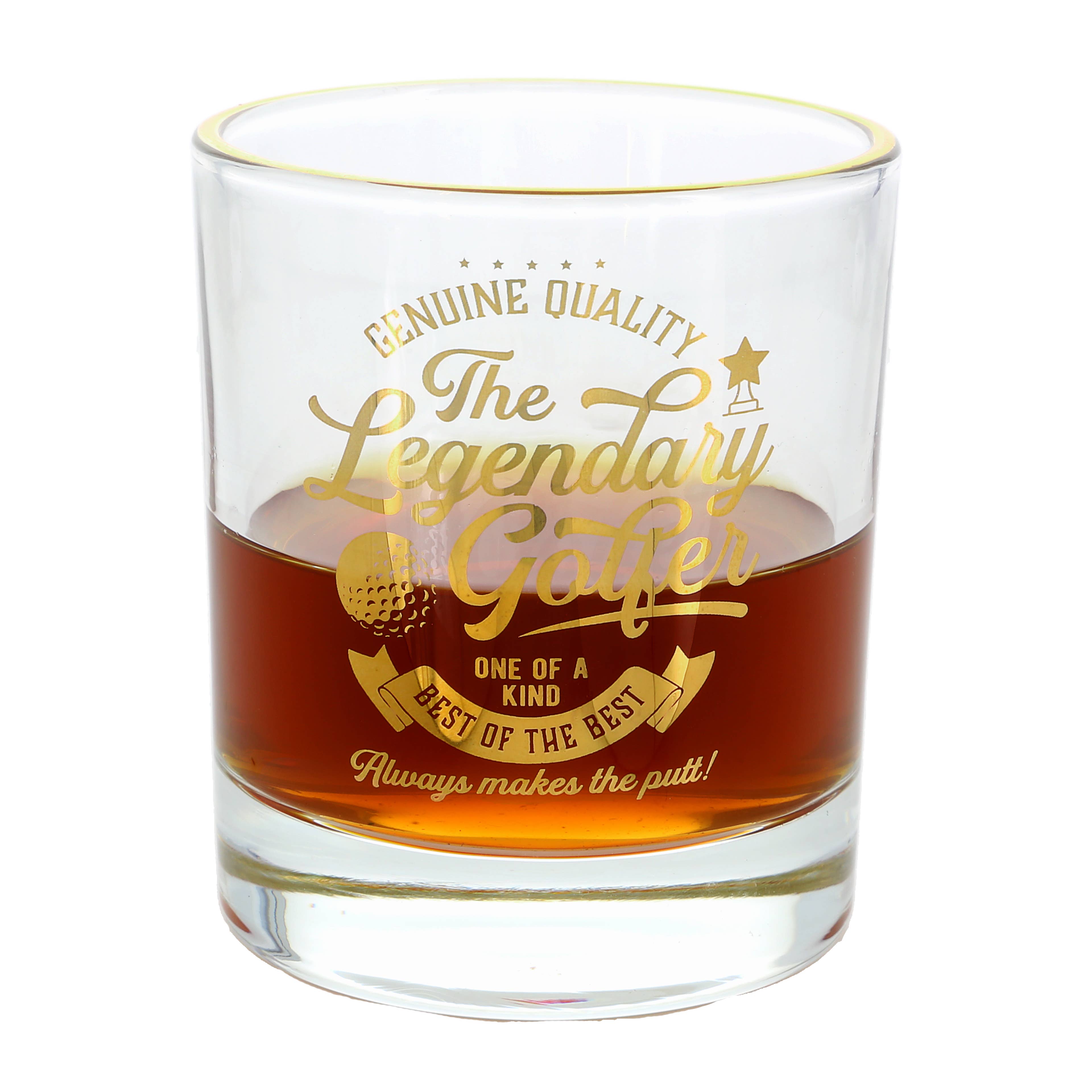 Golf - 8 oz Rocks Glass