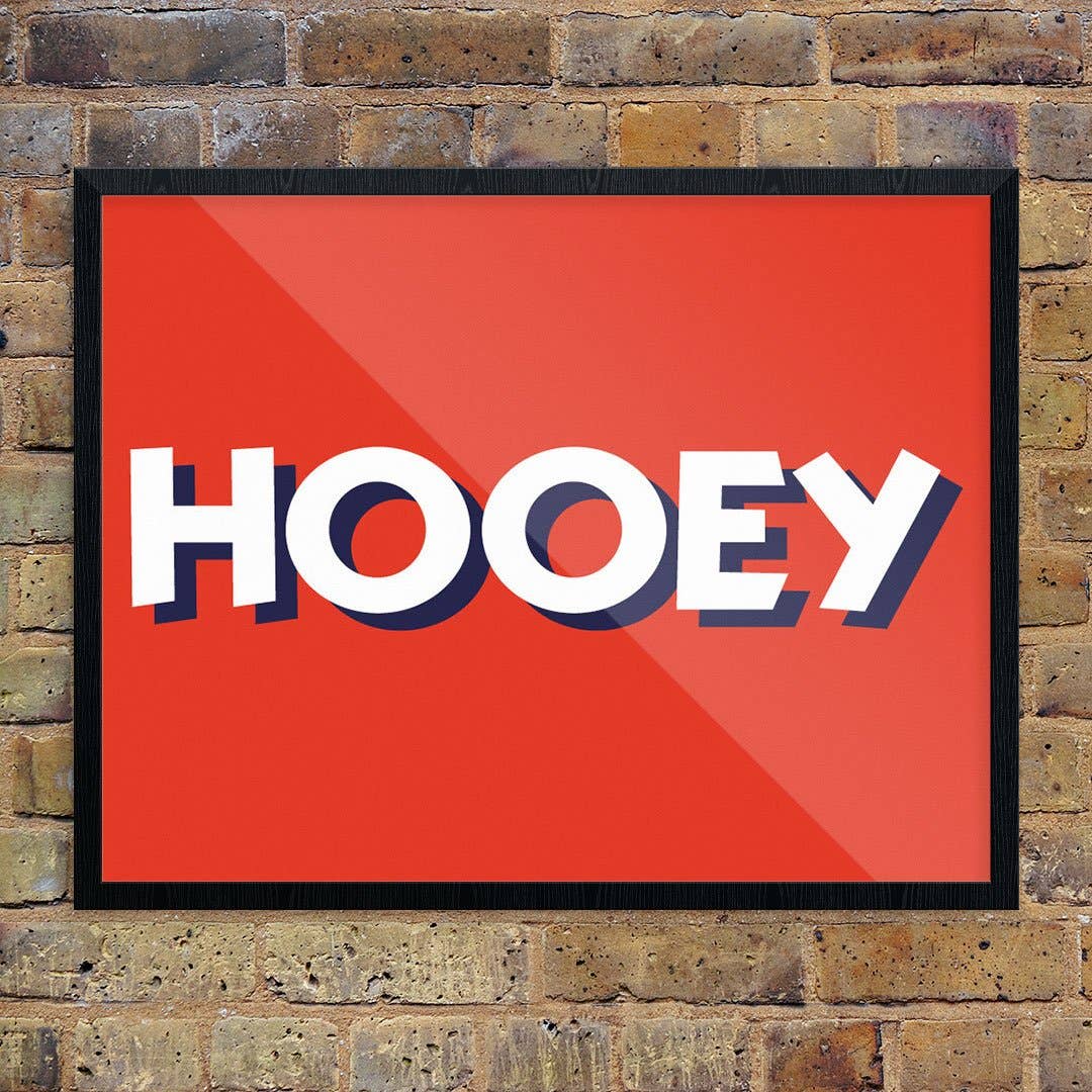11'' x 14'' Hooey Pop Art Print