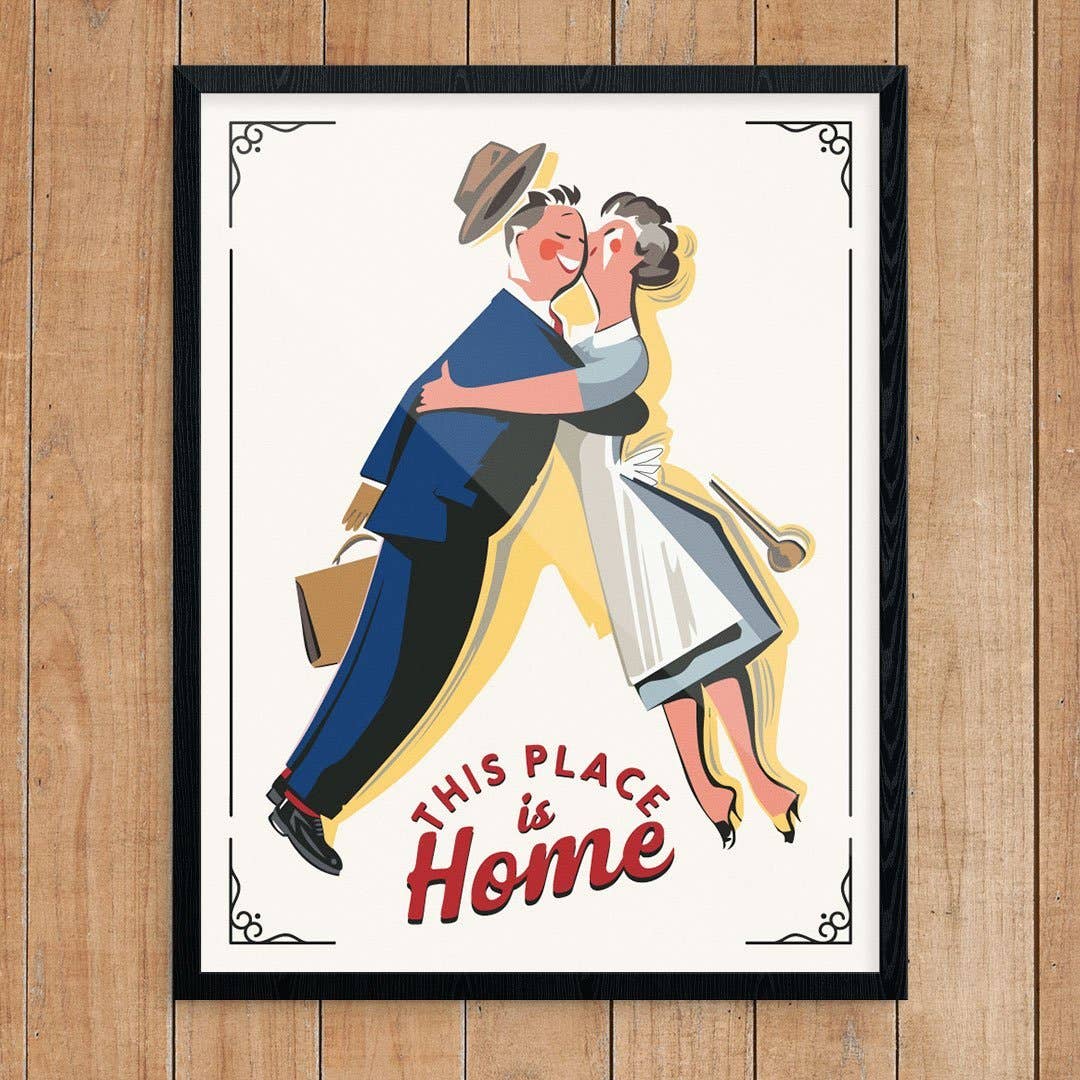 11'' x 14'' This Place is Home Print