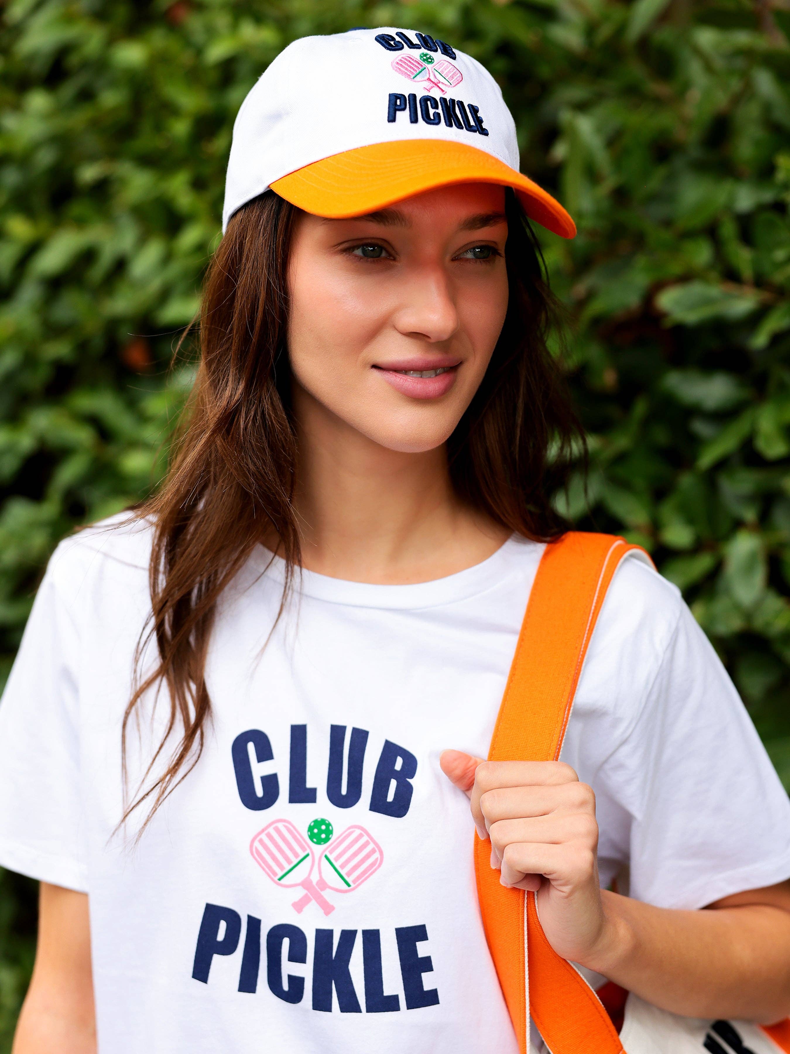 "CLUB PICKLE" BALL CAP, MULTI