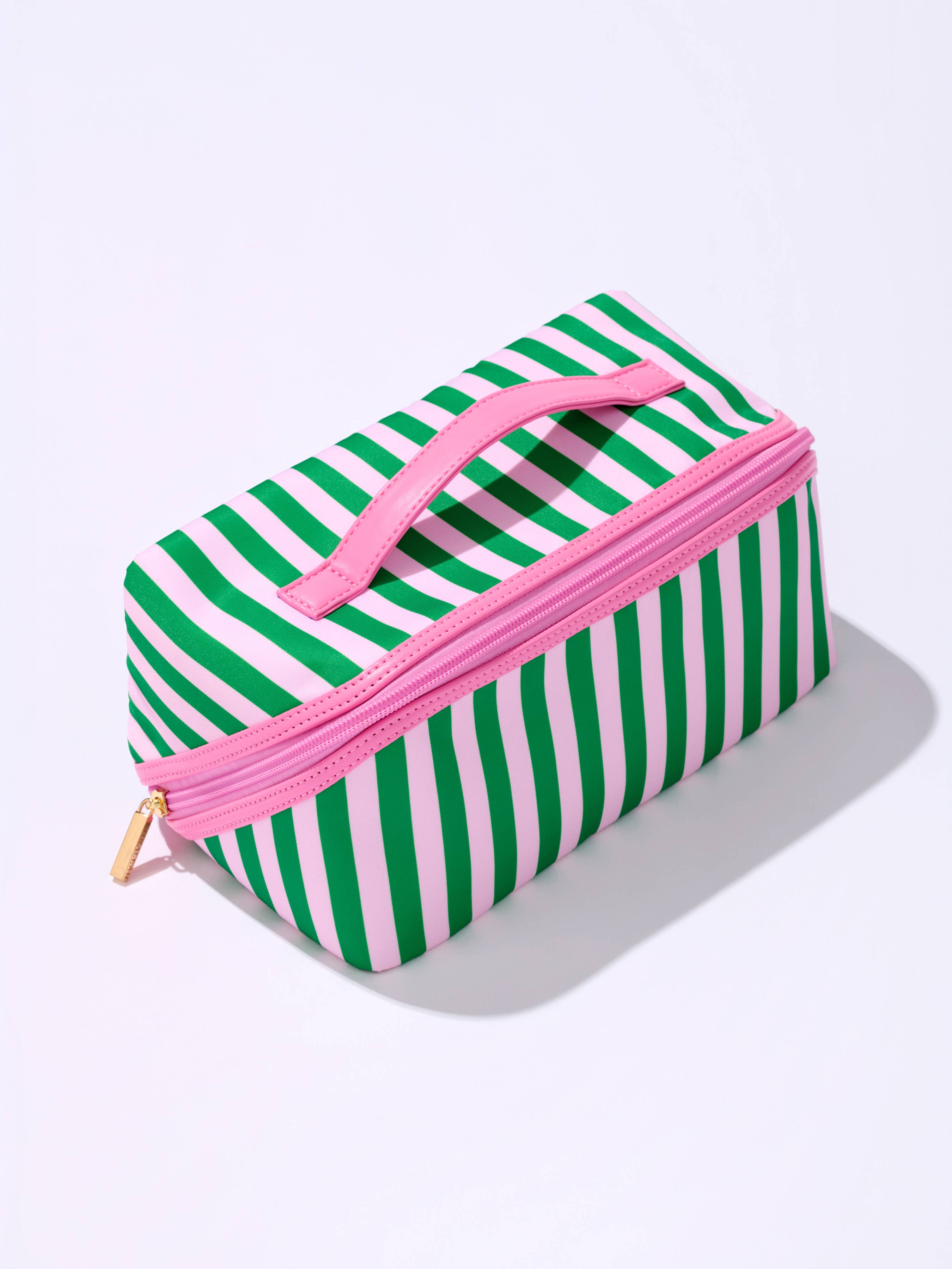 BEVERLY COSMETIC ZIP POUCH,GREEN