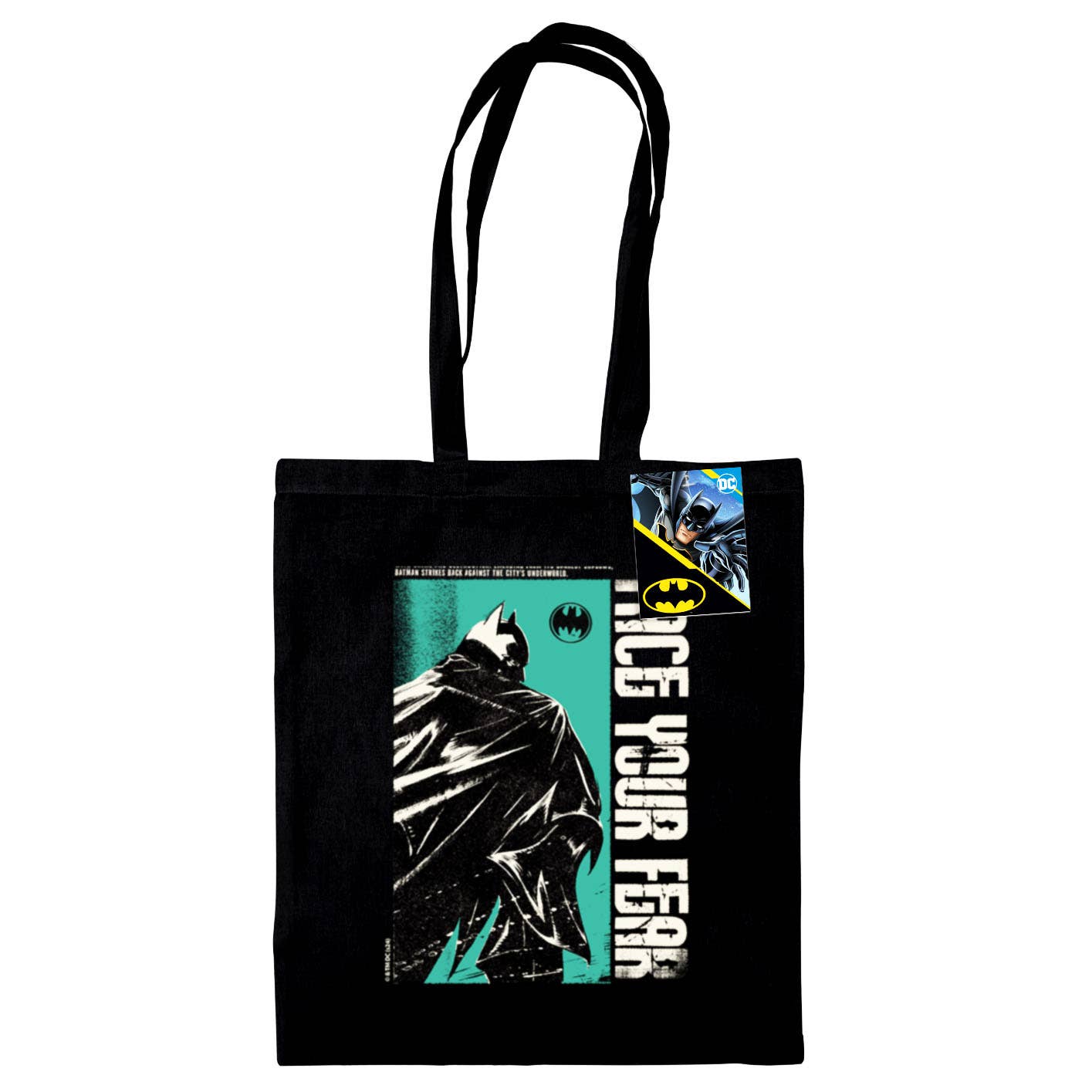 Face your Fear Black Tote