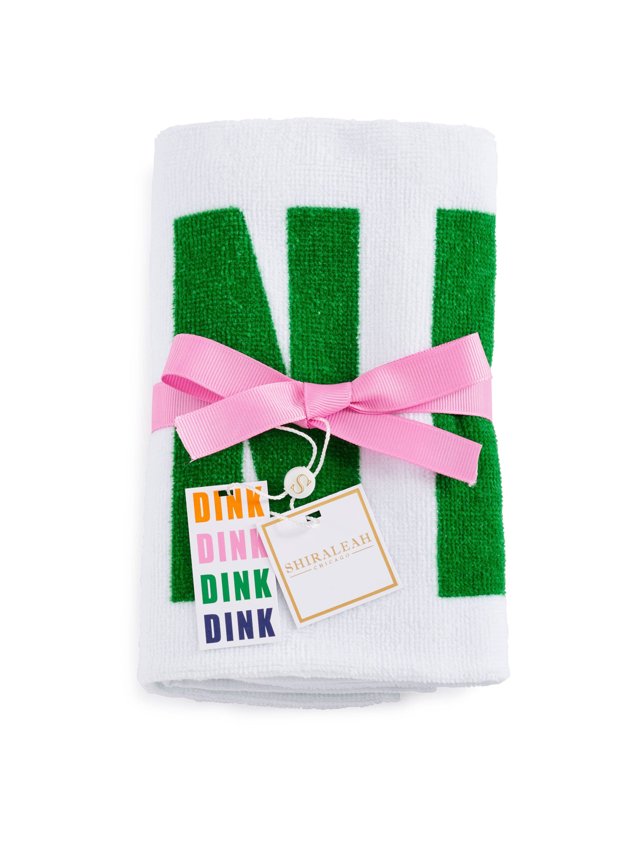 "DINK DINK DINK" PICKLEBALL TOWEL, MULTI