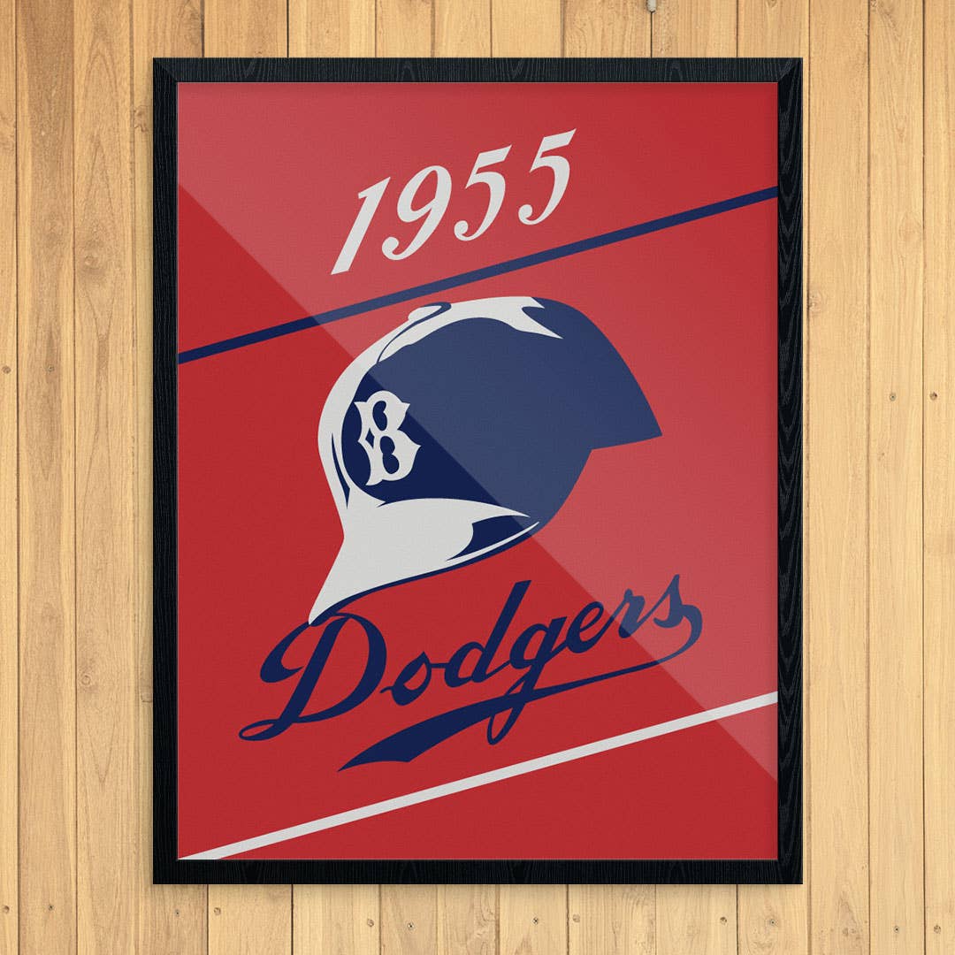 11" x 14" Brooklyn Dodgers 1955 Print