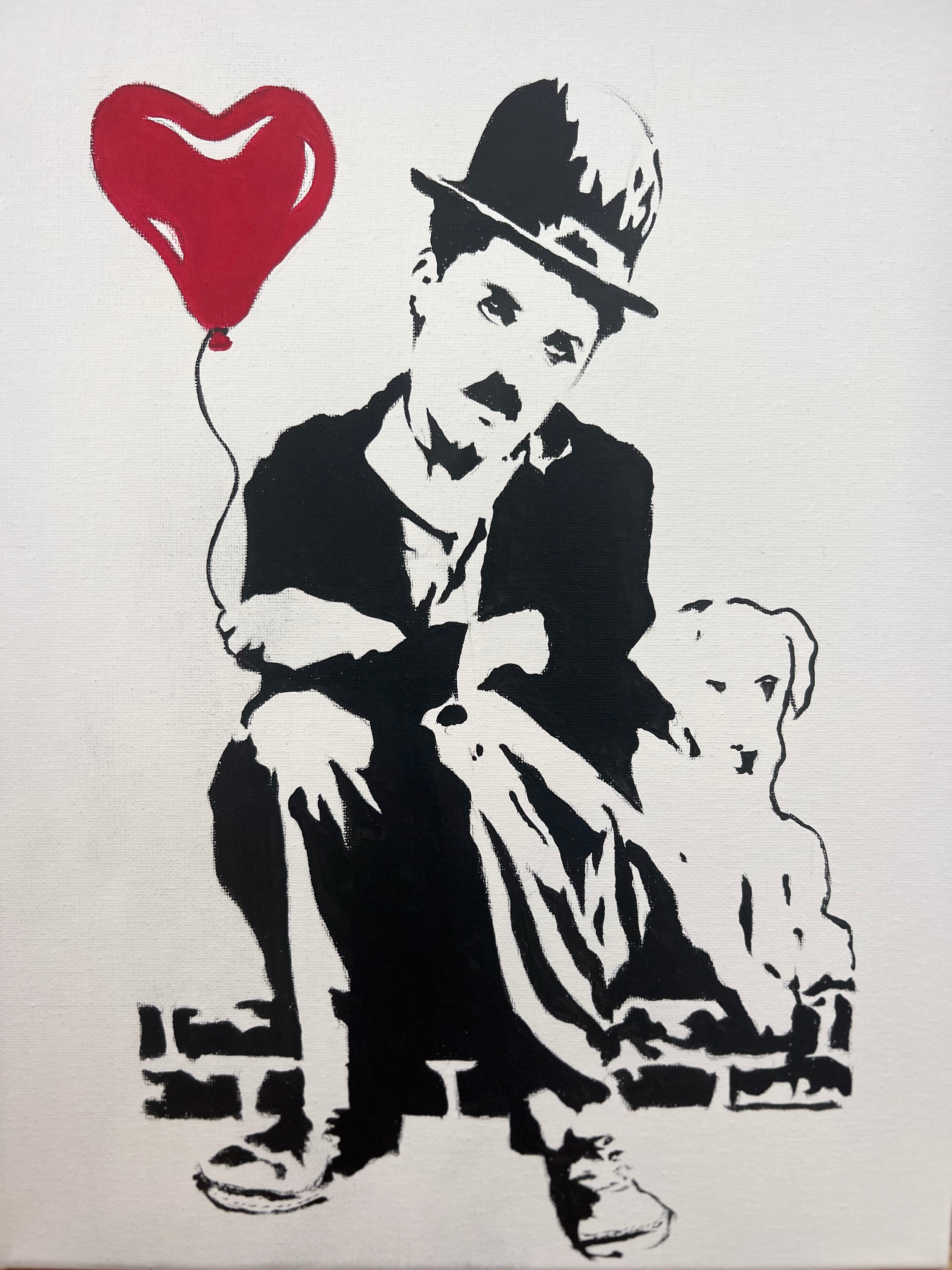 Chaplin and the Dog