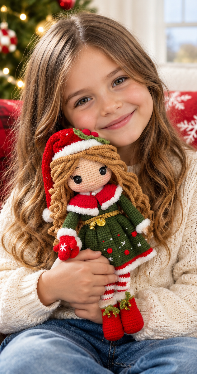 Christmas Girl Doll I