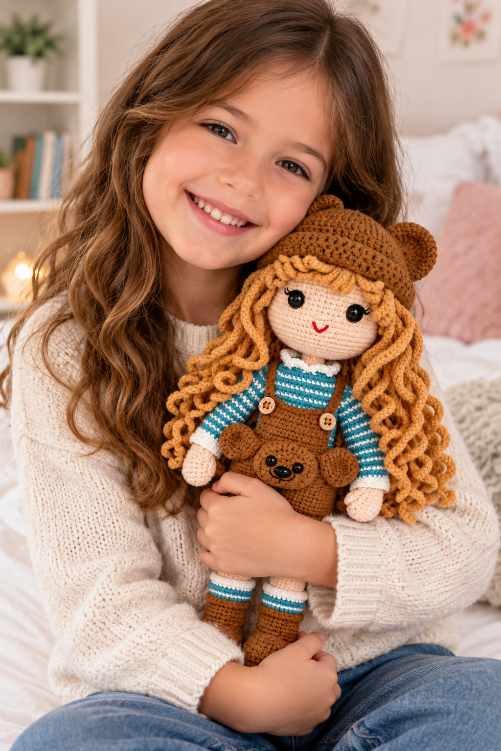 Teddy Bear Girl Doll