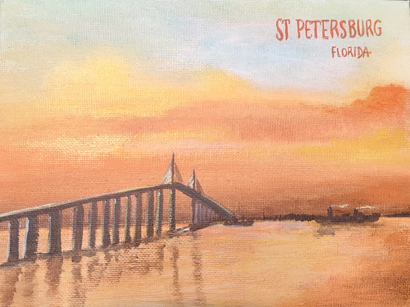 St Petersburg Skyline I