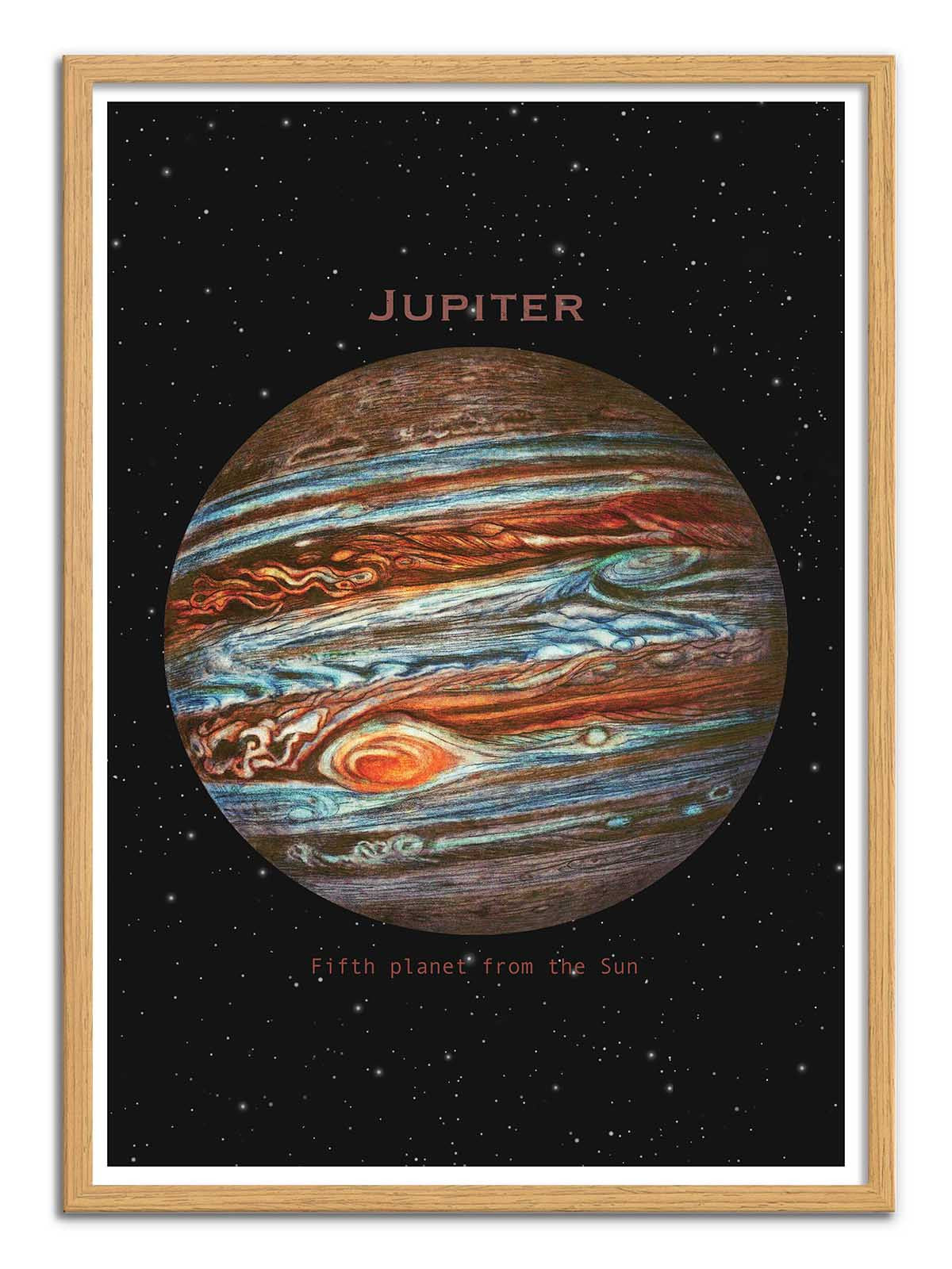 Art Poster - Jupiter - Terry Fan