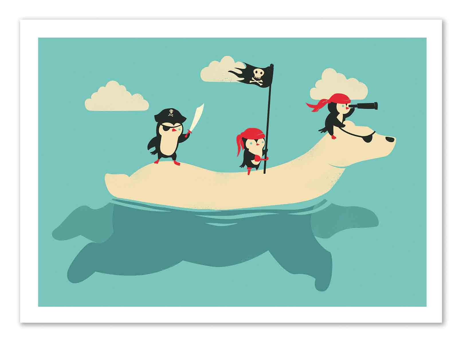Art Poster  - Source of the arctic - Jay Fleck