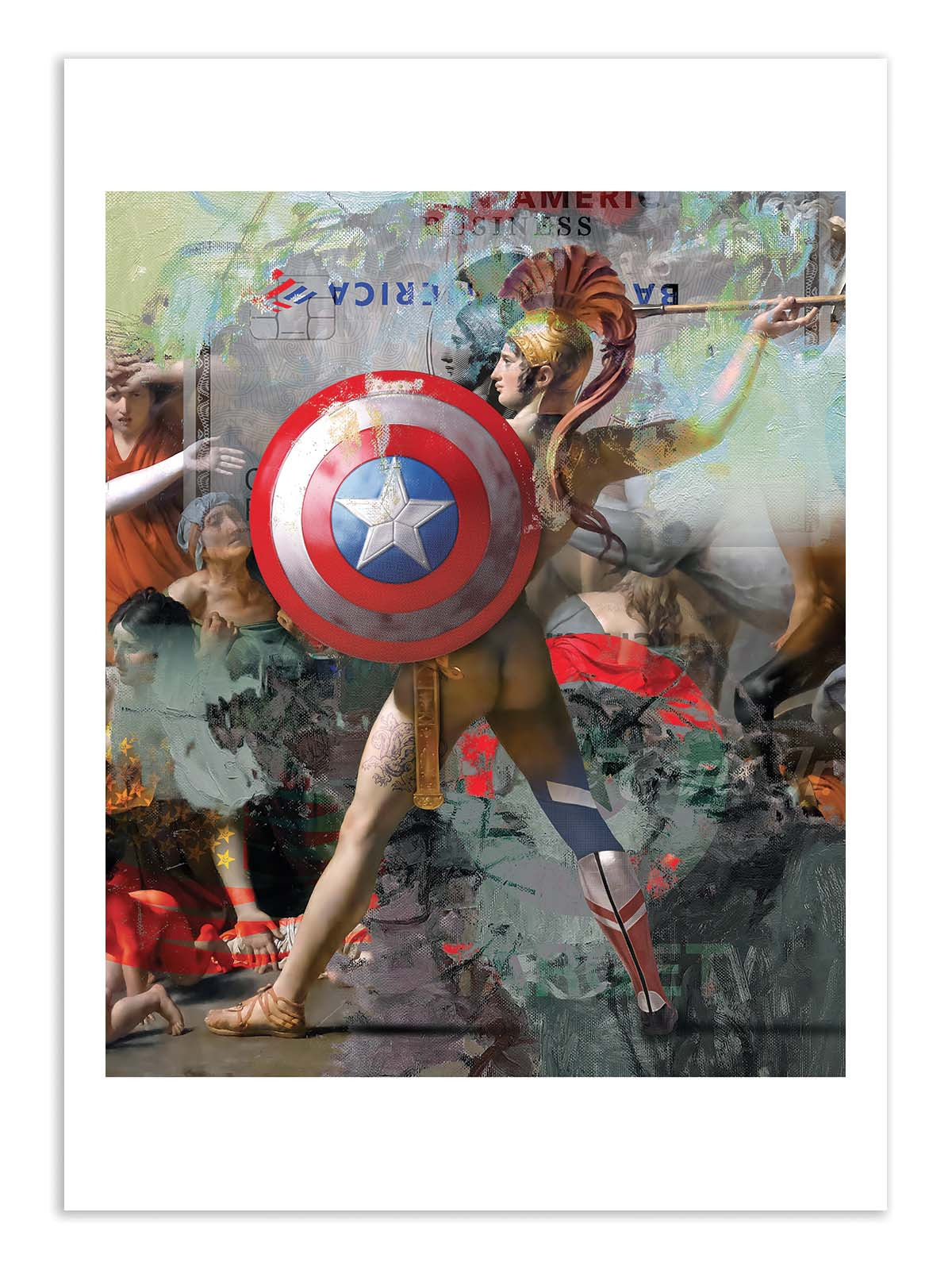 Art Poster - America - Jose Luis Guerrero