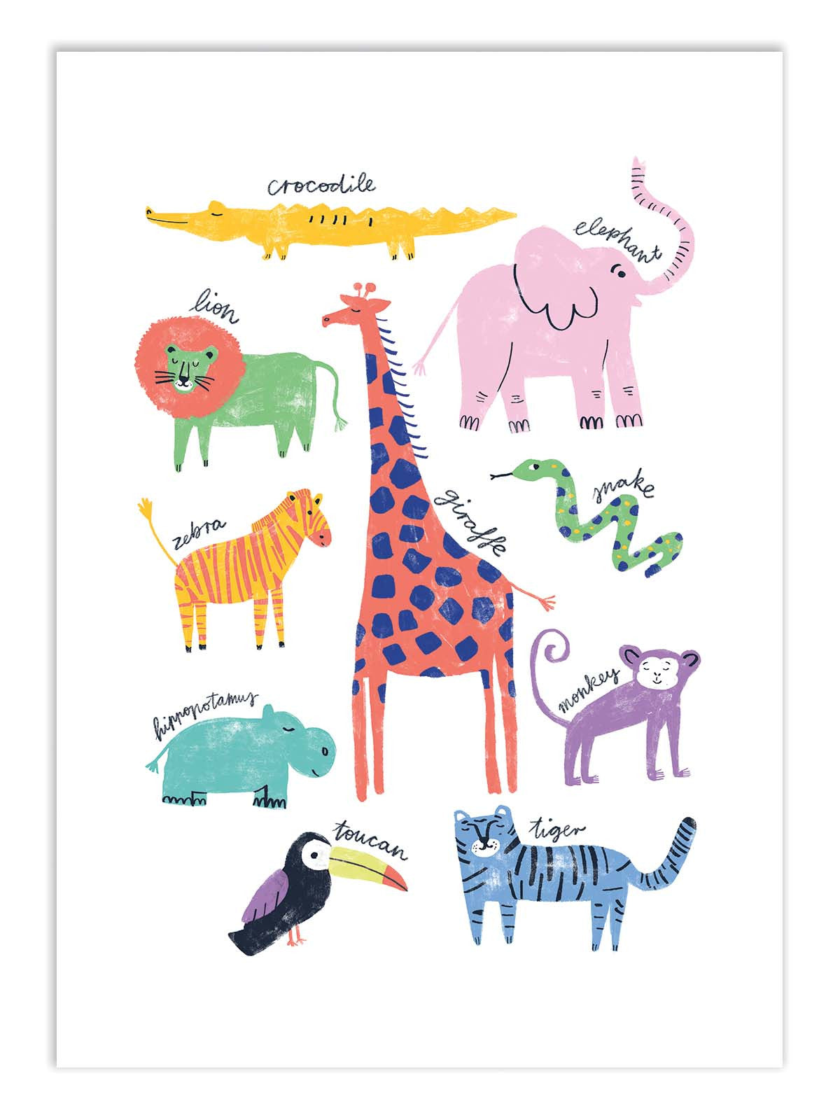 Art Poster - Animals - Maja Tomljanovic