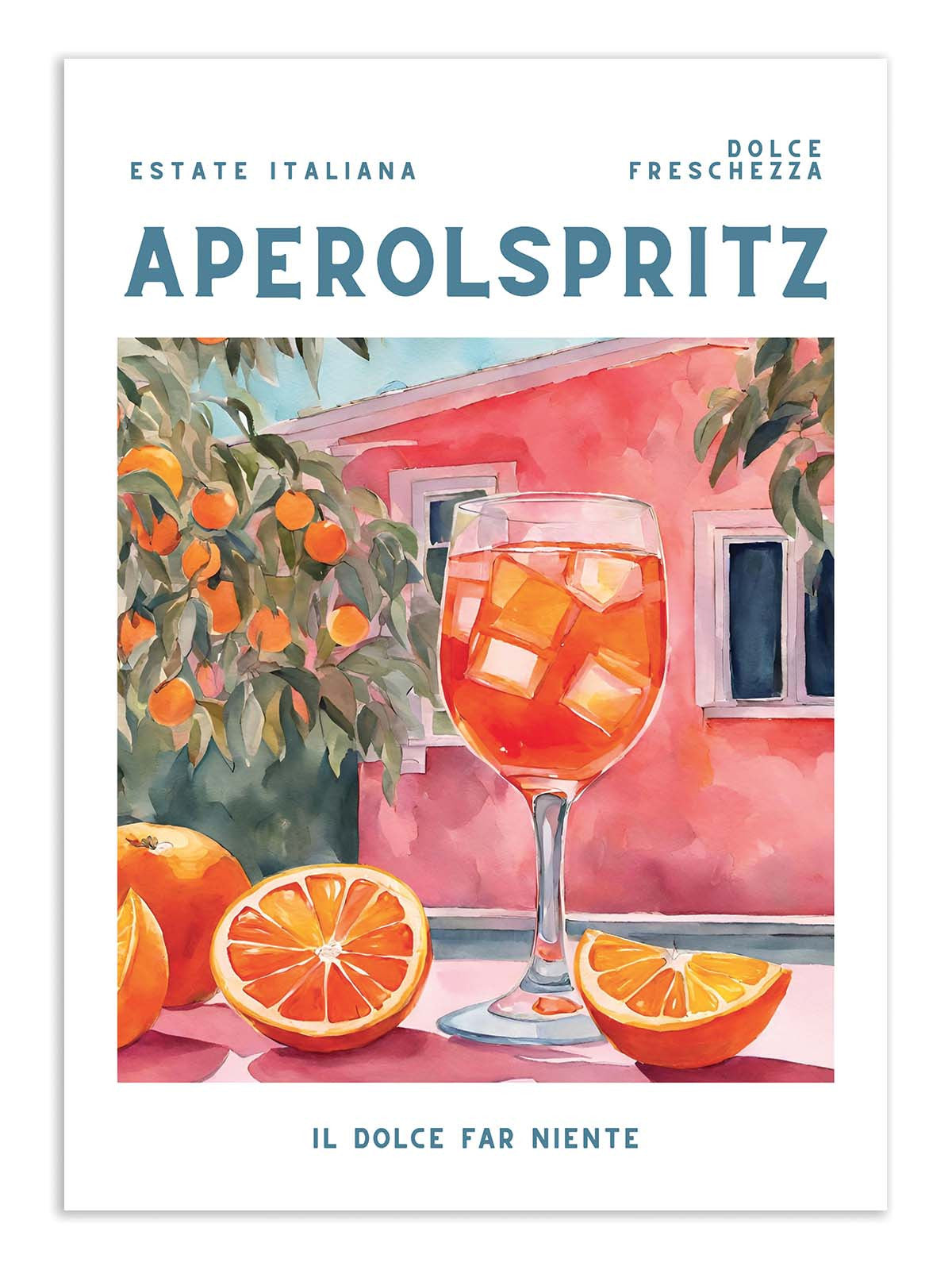 Art Poster - Aperol Spritz - Ohkimiko