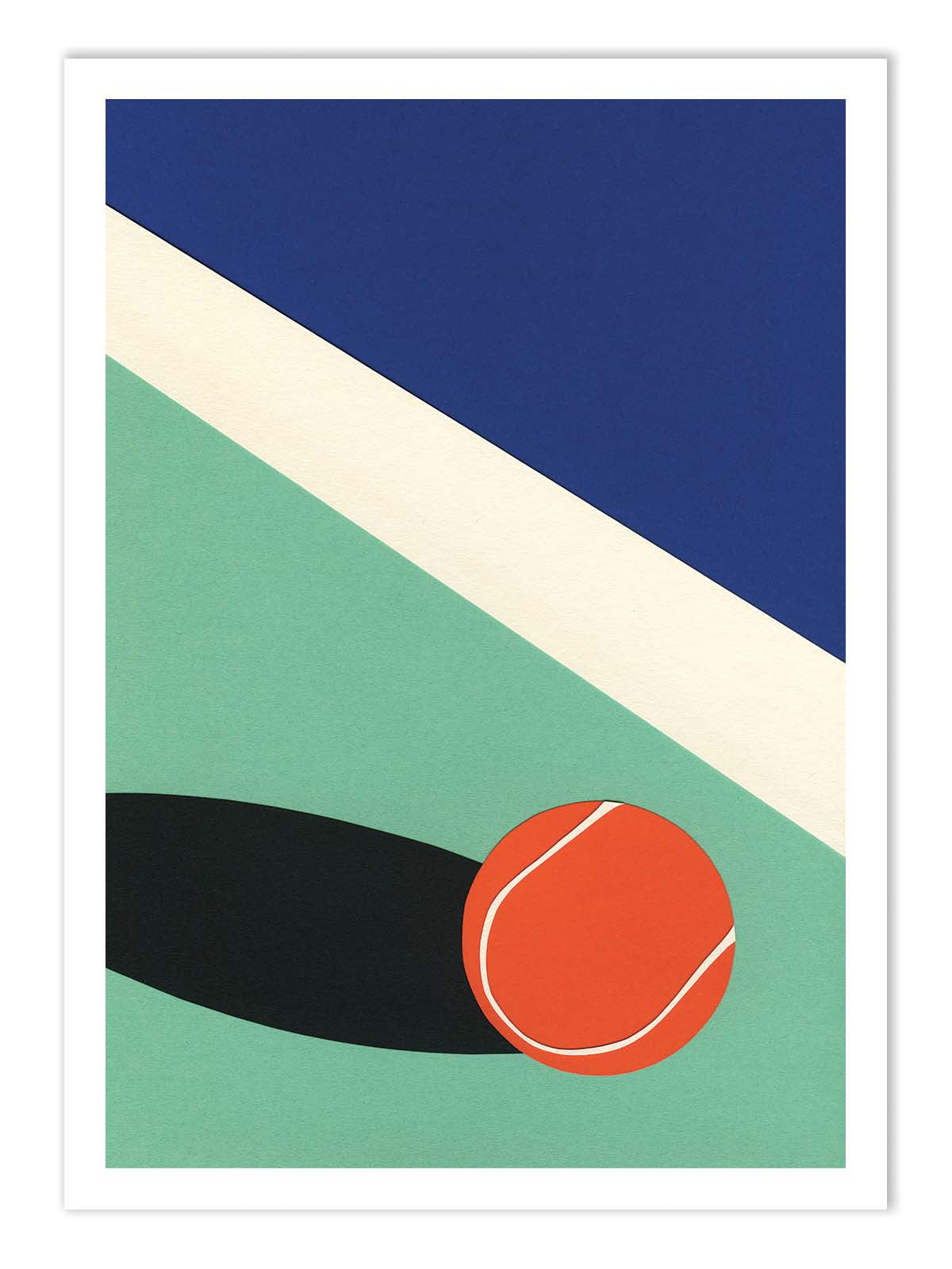 Art Poster - Arizona Tennis Club V2 - Rosi Feist
