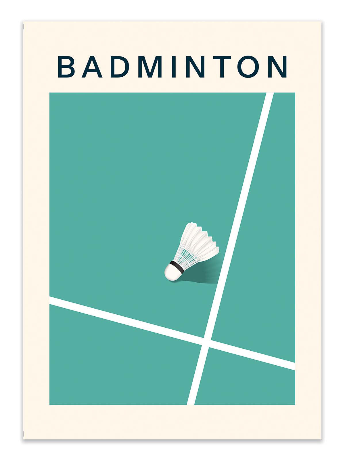 Art Poster - Badminton - Posuta