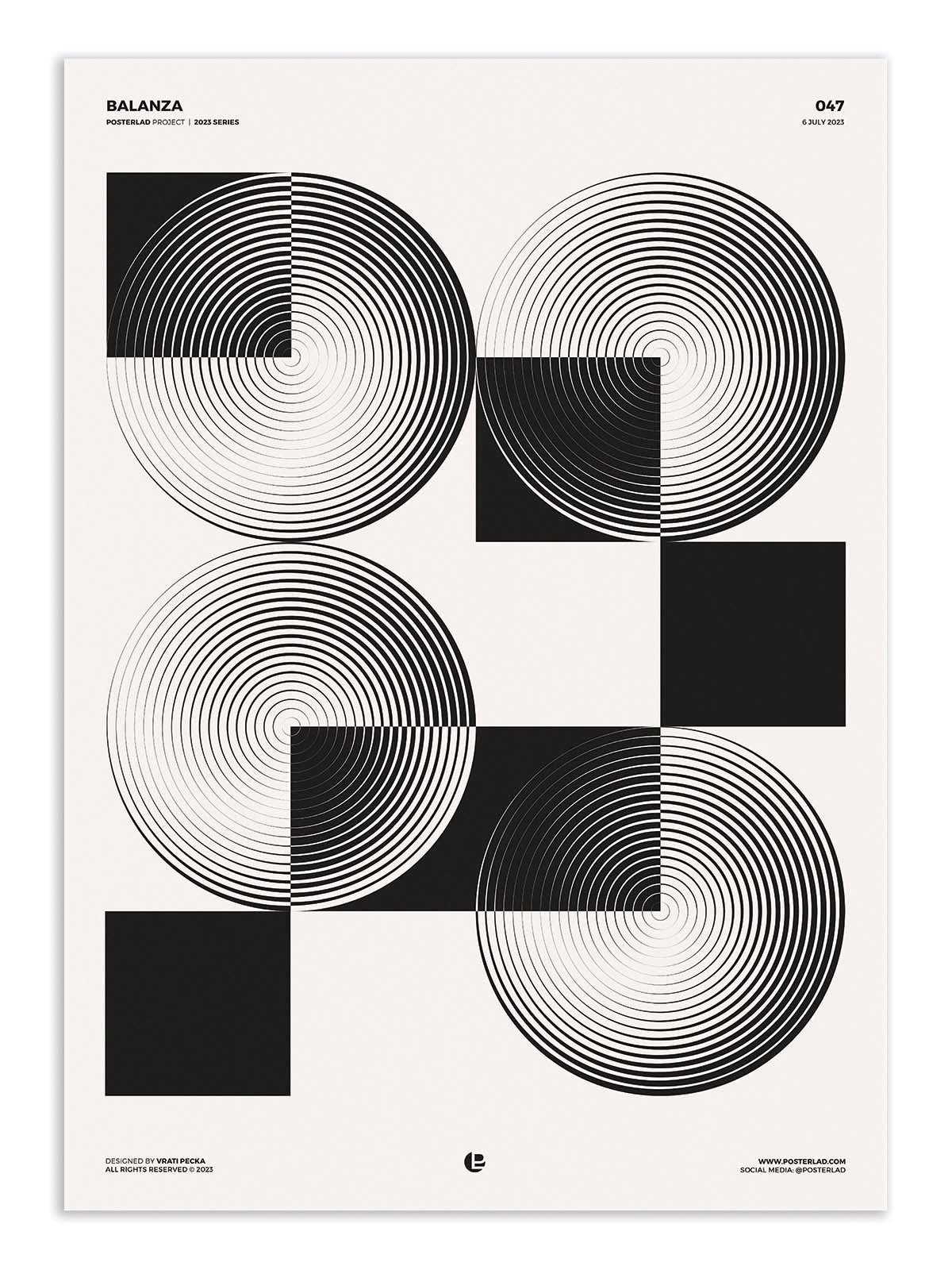 Art poster - Balanza - Posterlad