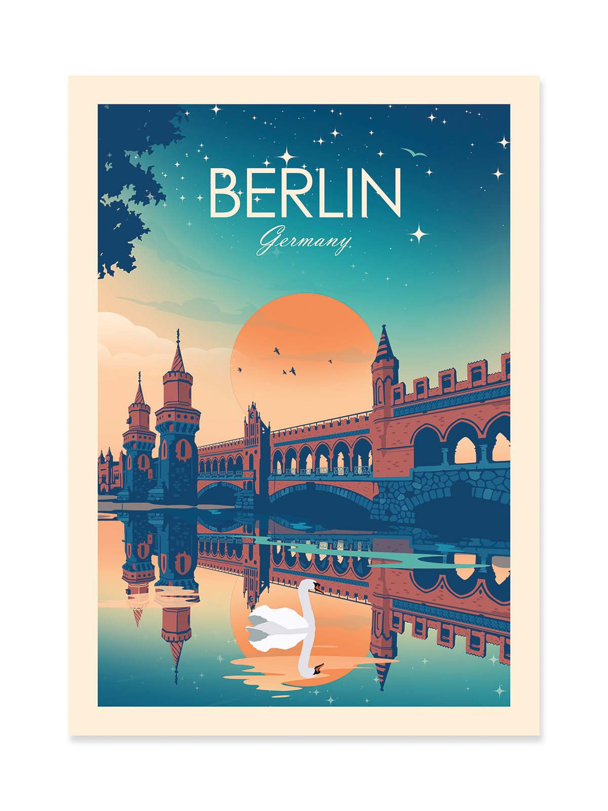 Art Poster - Berlin - Studio Inception