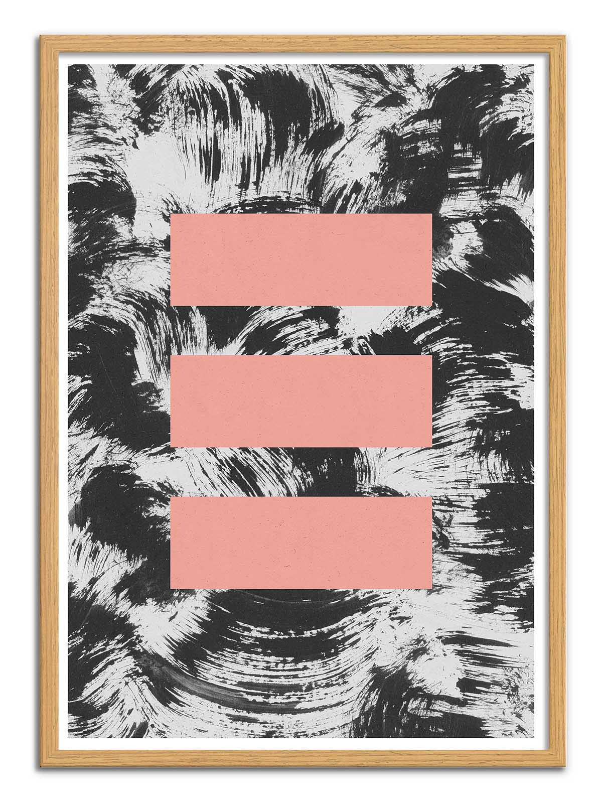 Art poster - Blocks - Leemo