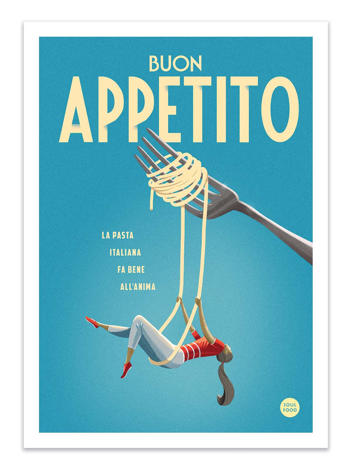 Affiche - Buon appetito - Mark Harrison