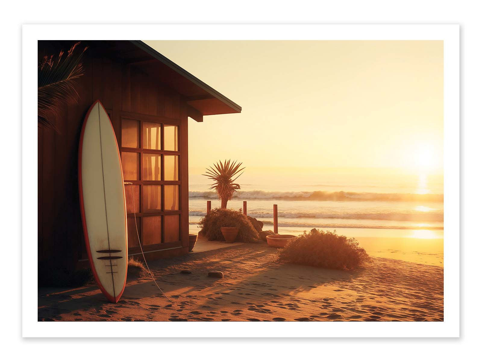 Affiche - California Pacific Sunset - Philippe Hugonnard