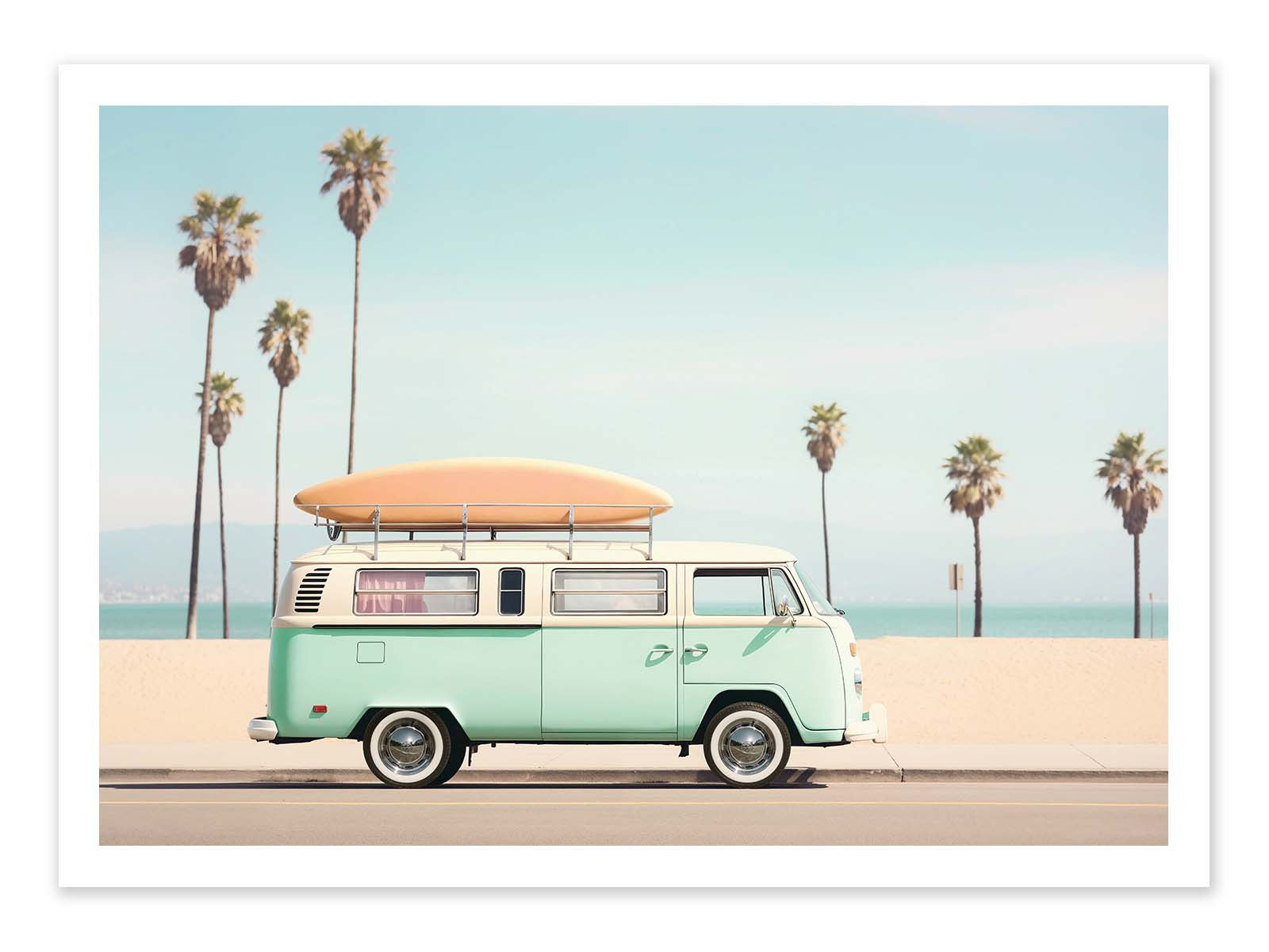 Affiche - California Pacific Van - Philippe Hugonnard