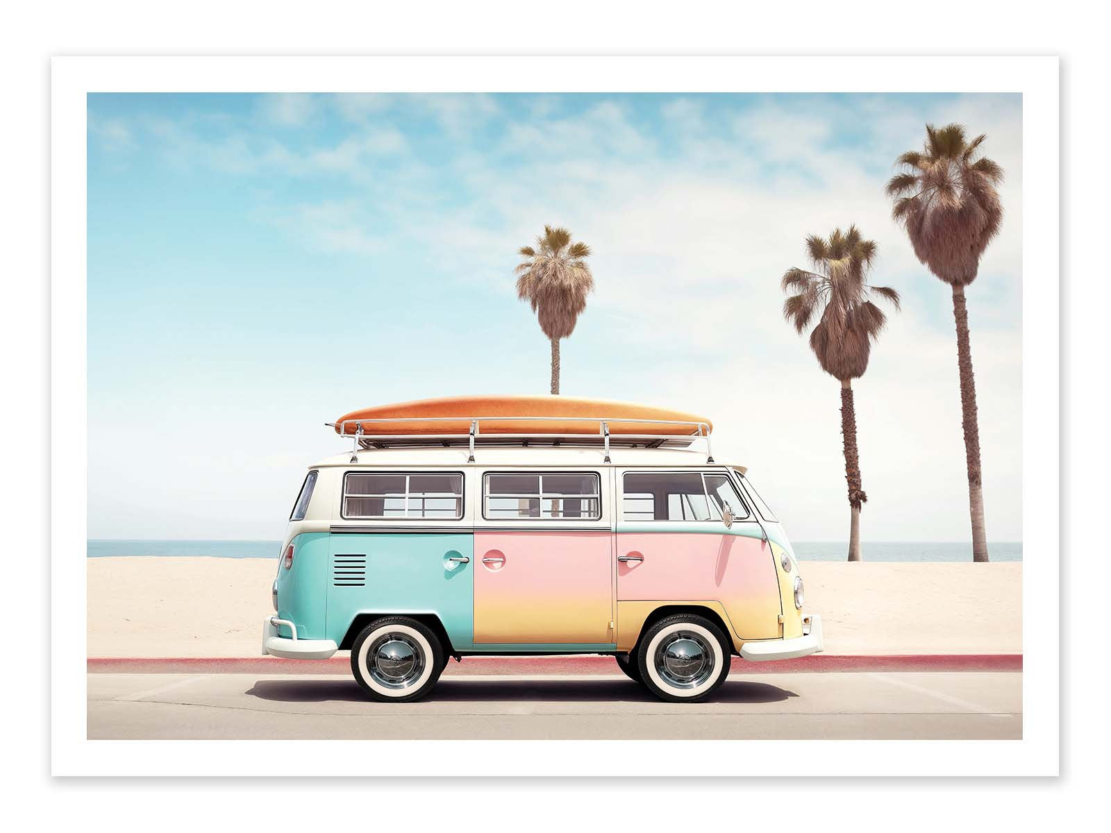 Affiche - California Van - Philippe Hugonnard