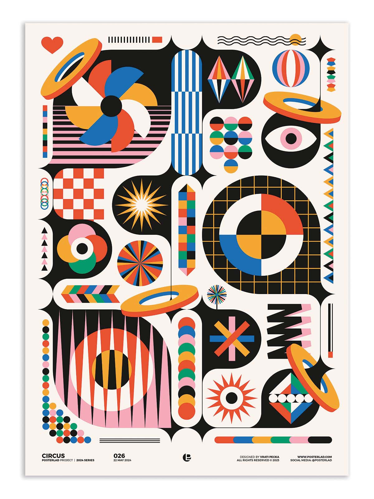 Art poster - Circus - Posterlad
