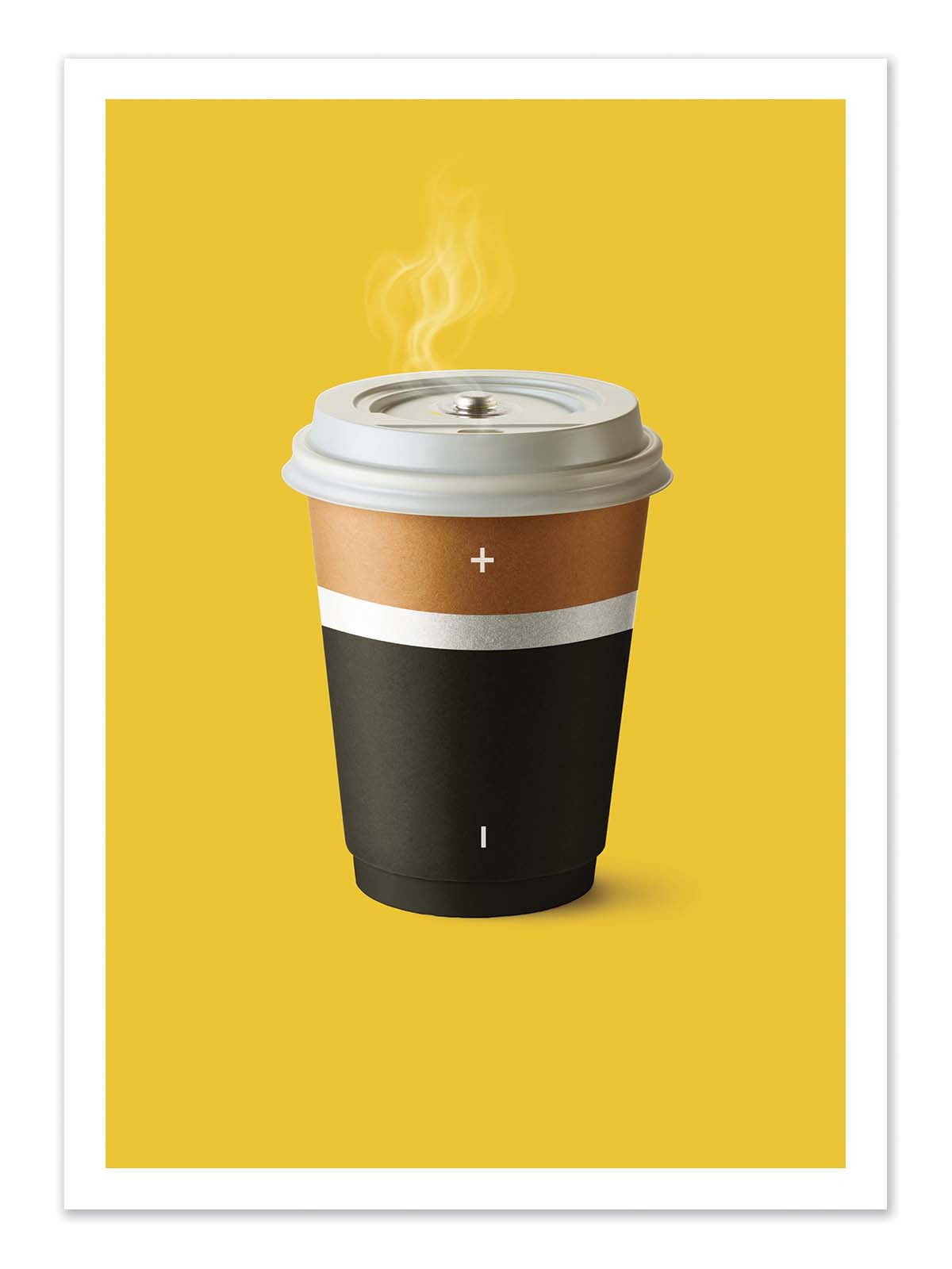 Art Poster - Coffee Battery - Artem Pozdnyakov