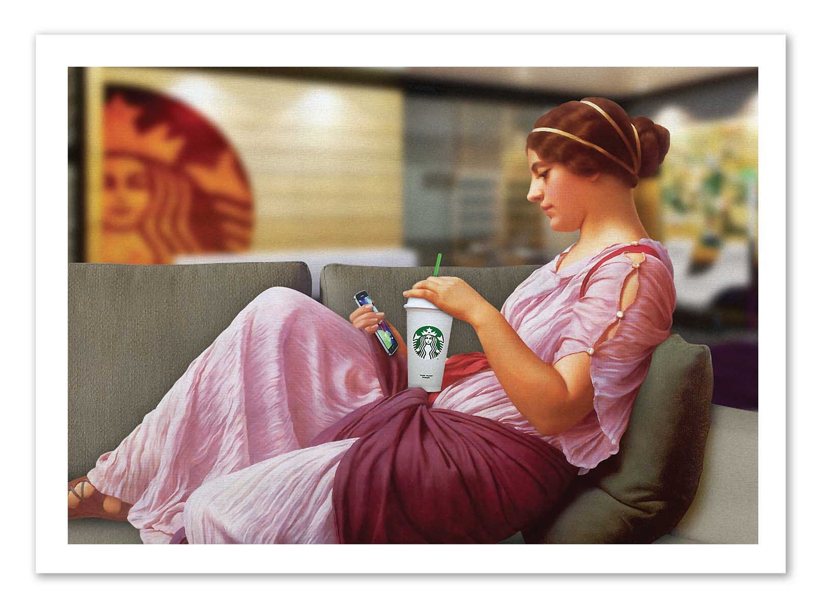 Art poster - Coffee Time - José Luis Guerrero