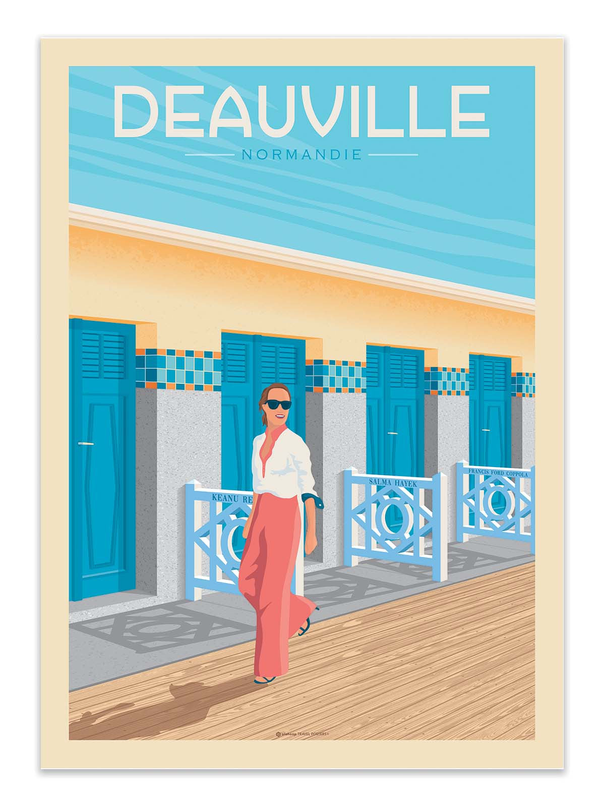 Art Poster - Deauville - Studio Inception