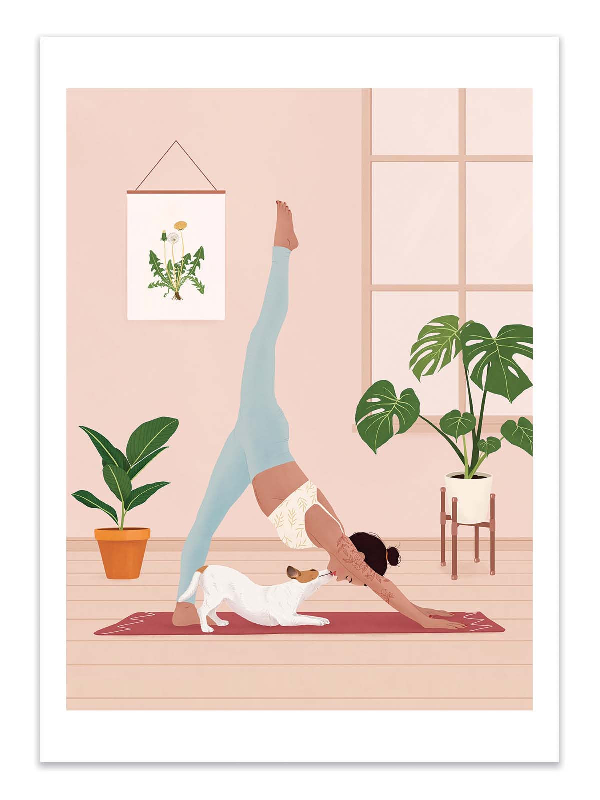 Affiche - Downward Dog - Petra Holikova