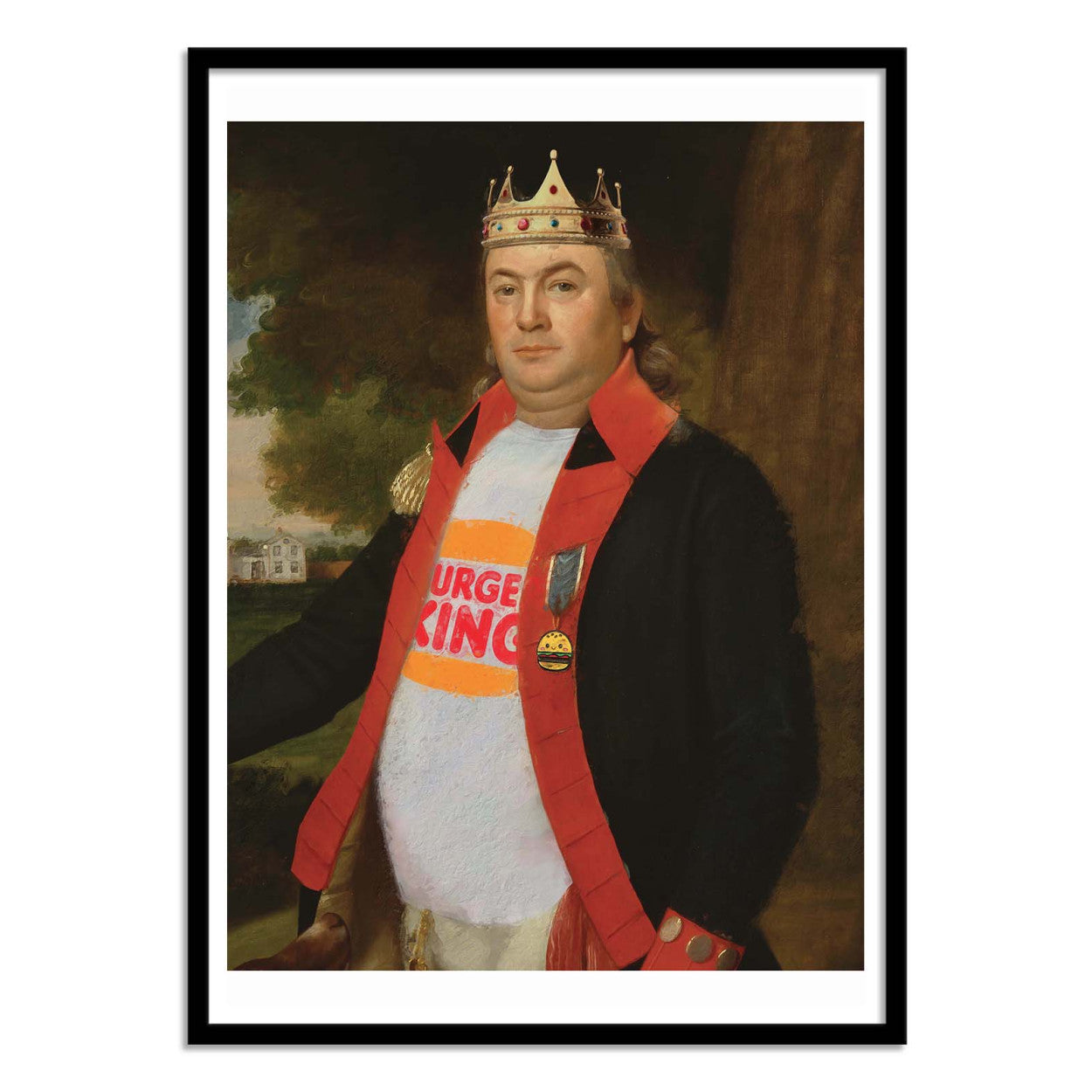 Art Poster - Fast Food King - Dikhotomy