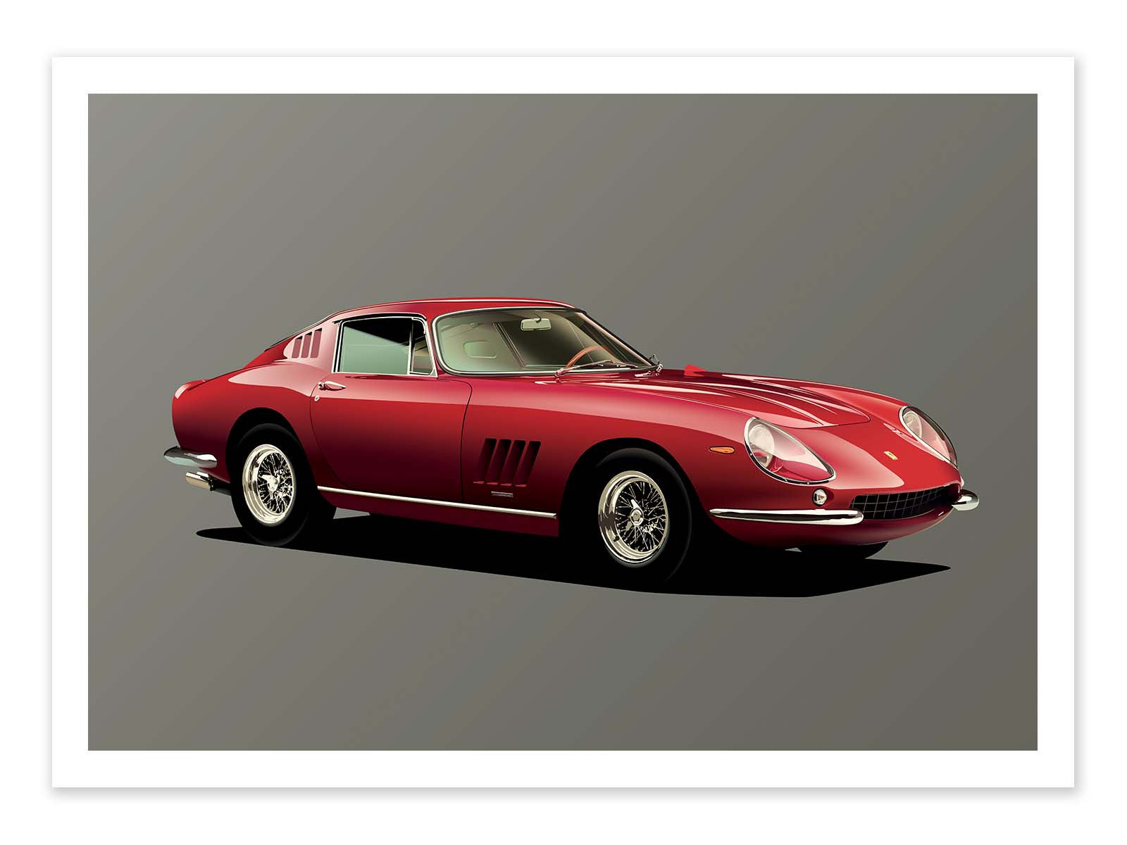 Art Poster - Ferrari 275 GTB - Artmoric