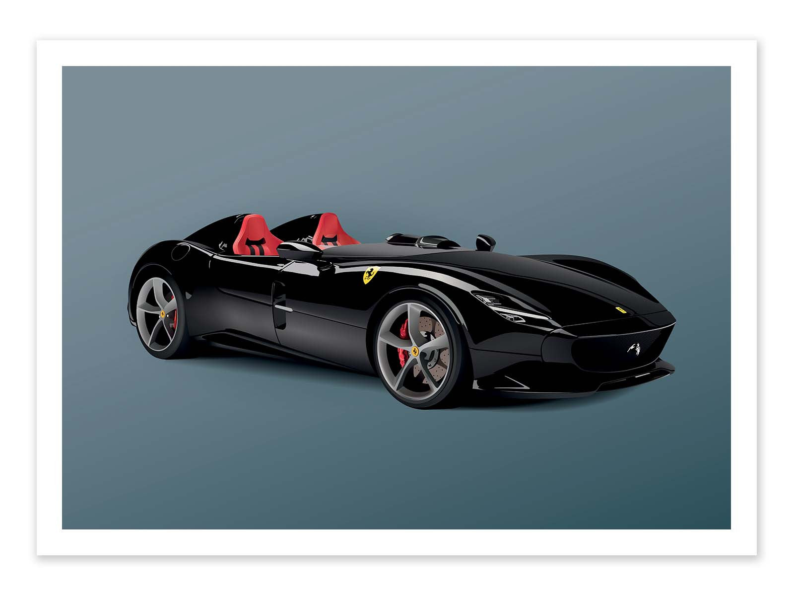 Art Poster - Ferrari - Artmoric