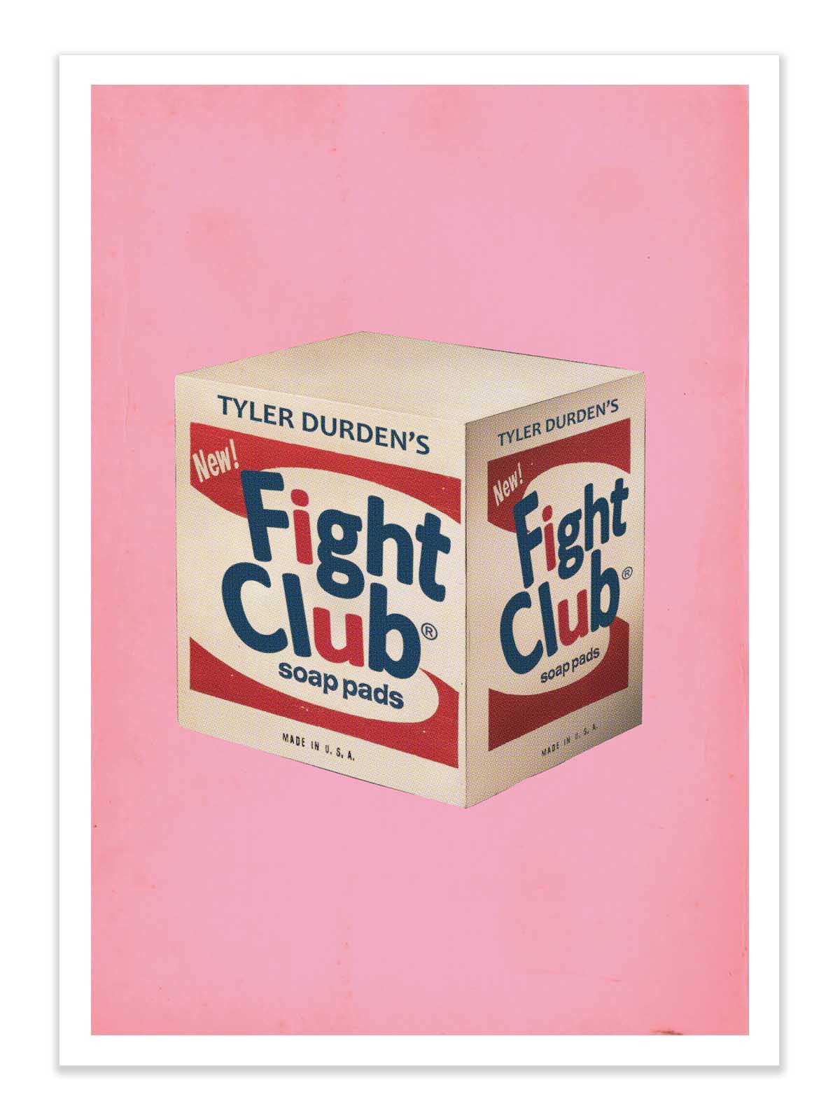 Art Poster - Fight club - David Redon