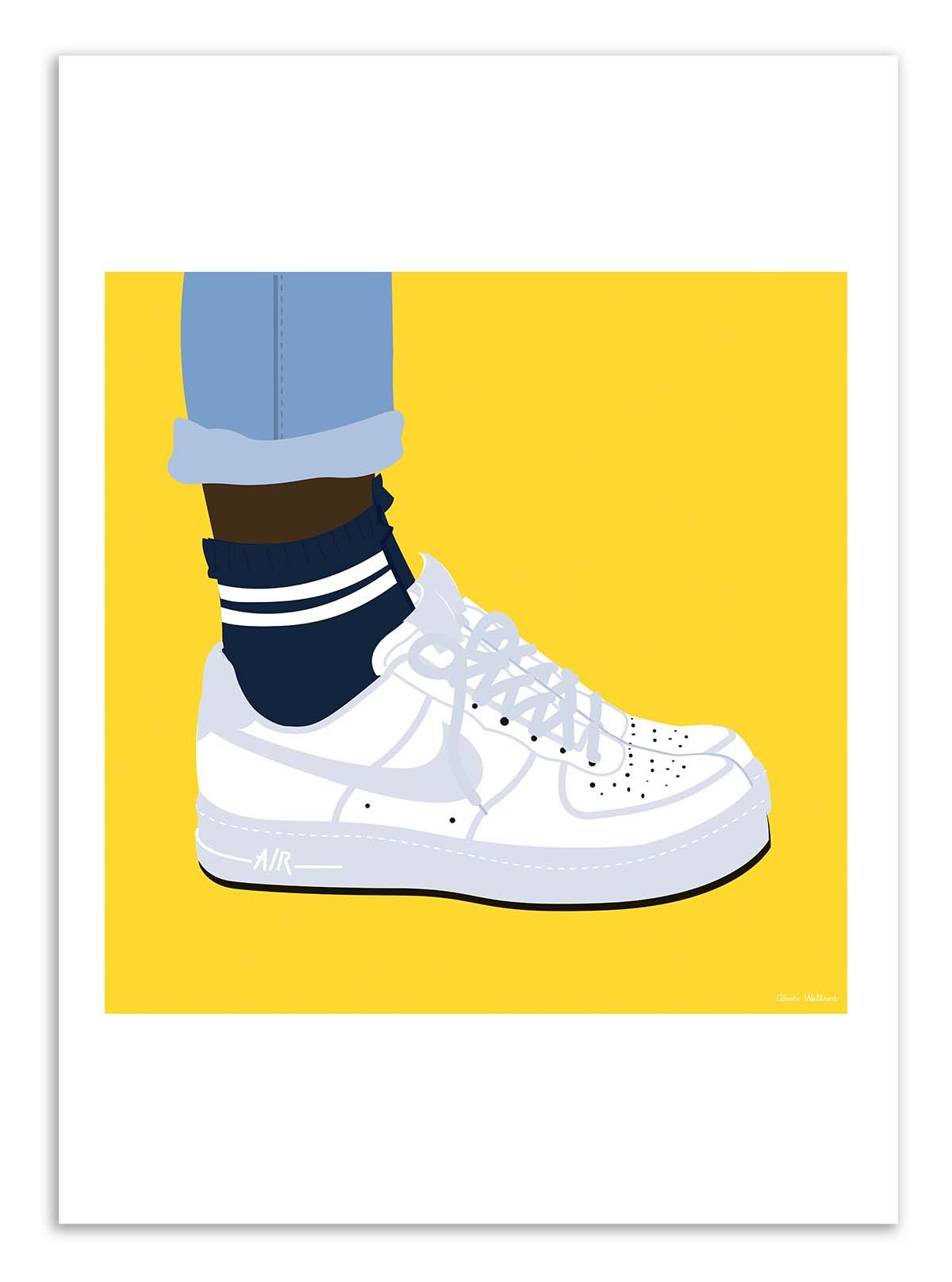 Art poster - Force One - Céleste Wallaert