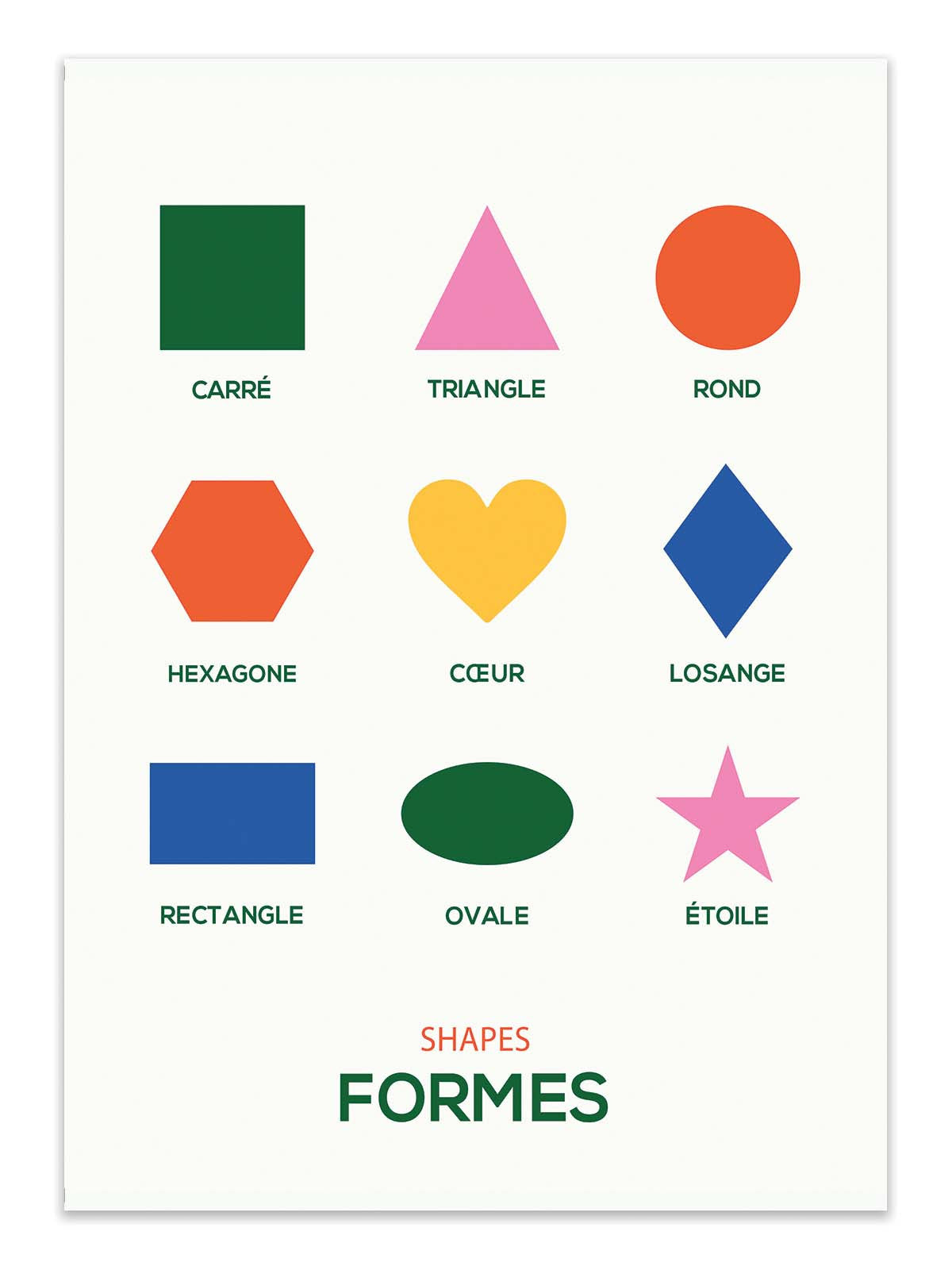 Art Print - Formes - Posuta