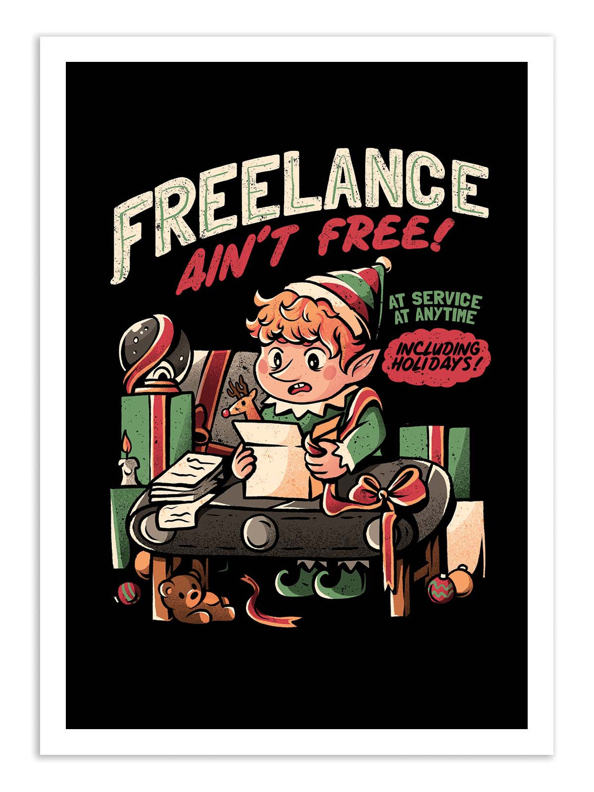 Affiche - Freelance ain't free - EduEly