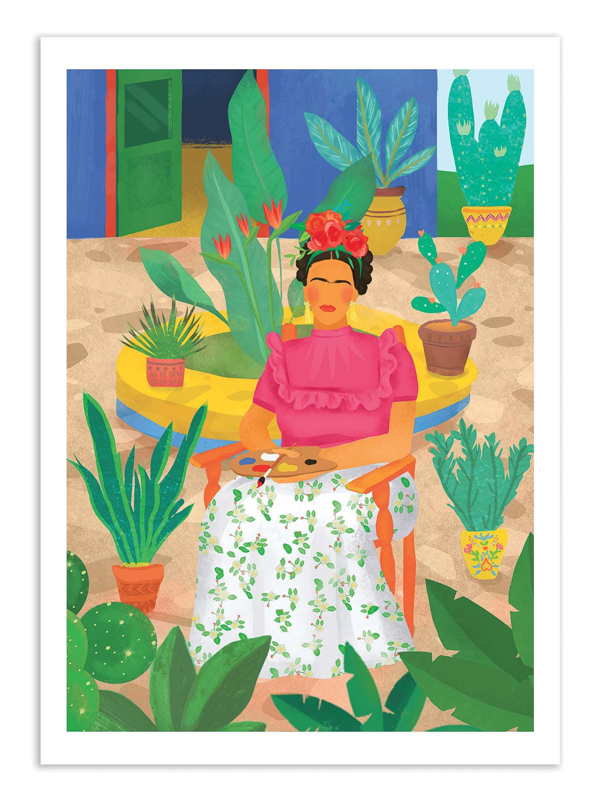 Art Poster - Frida - Petra Lizde