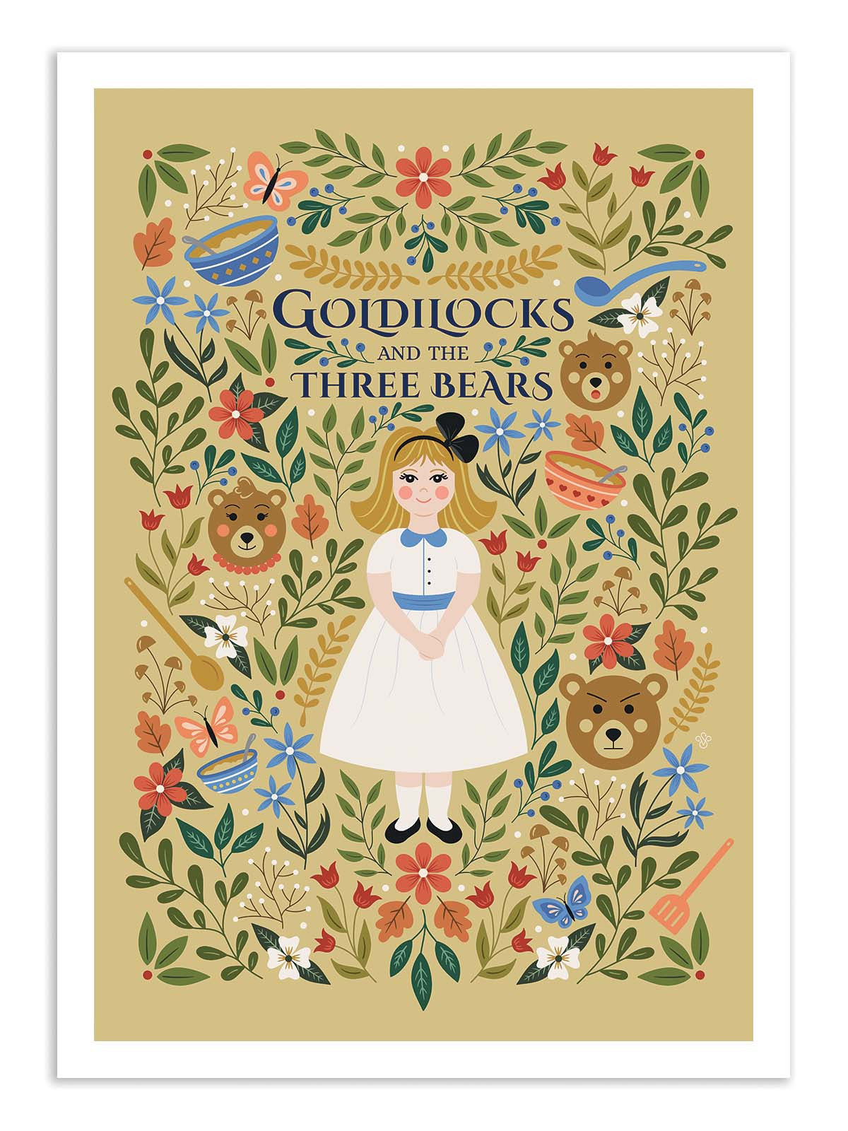 Art Print - Goldilocks - Vesna Skorshnek