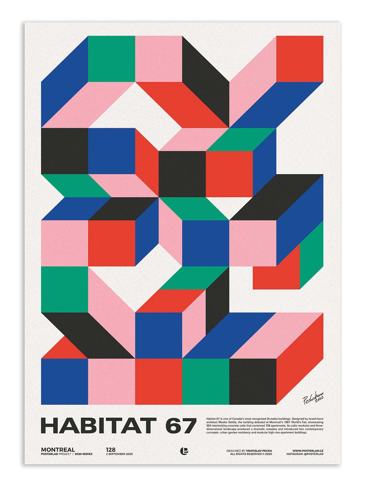 Art Poster - Habitat 67 - Posterlad