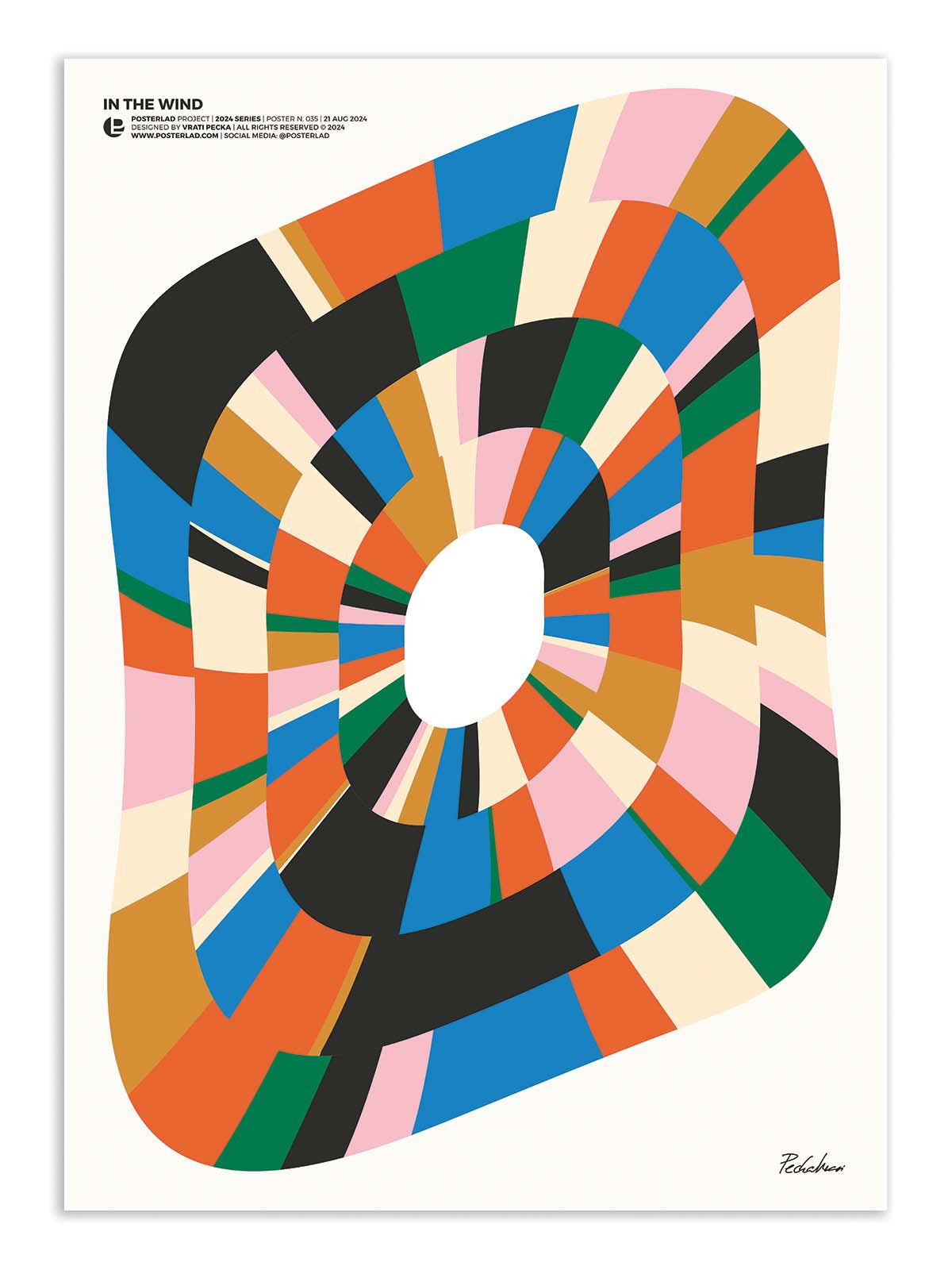 Art poster - In the wind - Posterlad