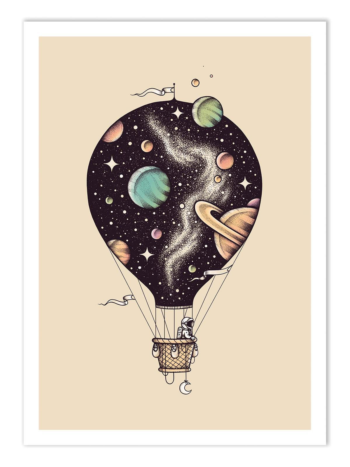 Art Poster - Interstellar journey - Enkel Dika by The Artcicle