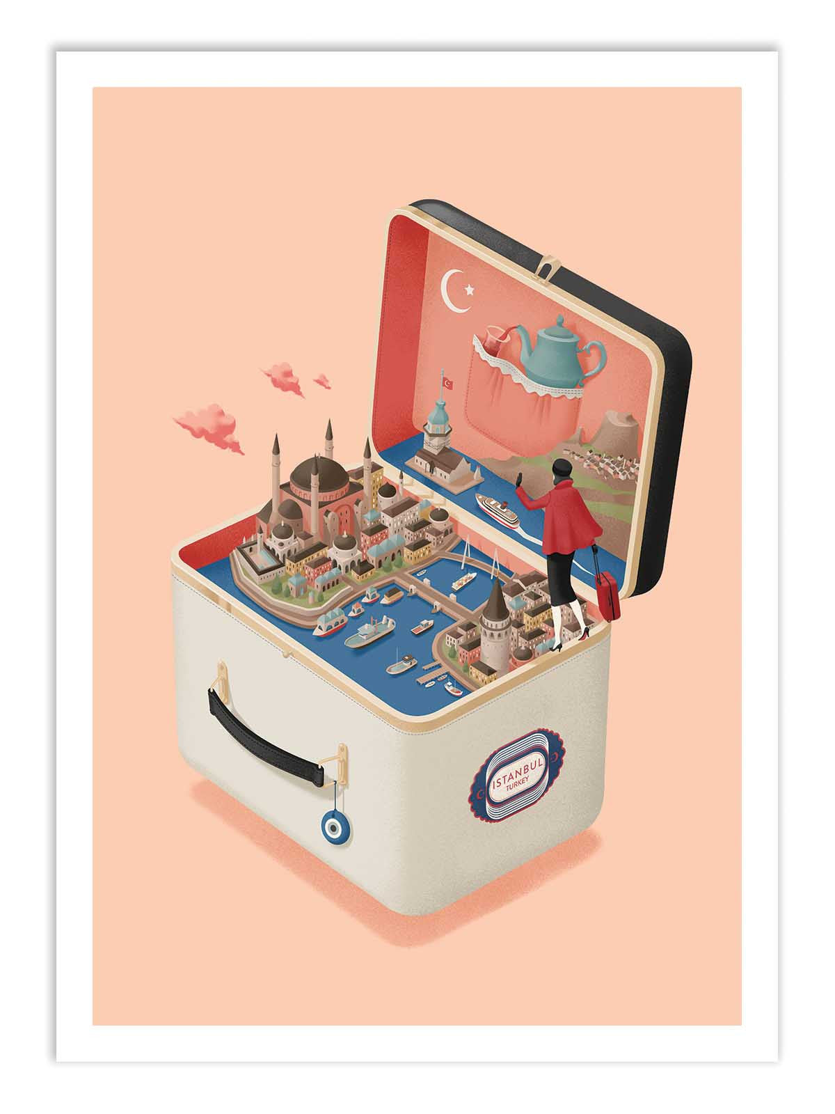 Art Poster - Istanbul - Andrea de Santis