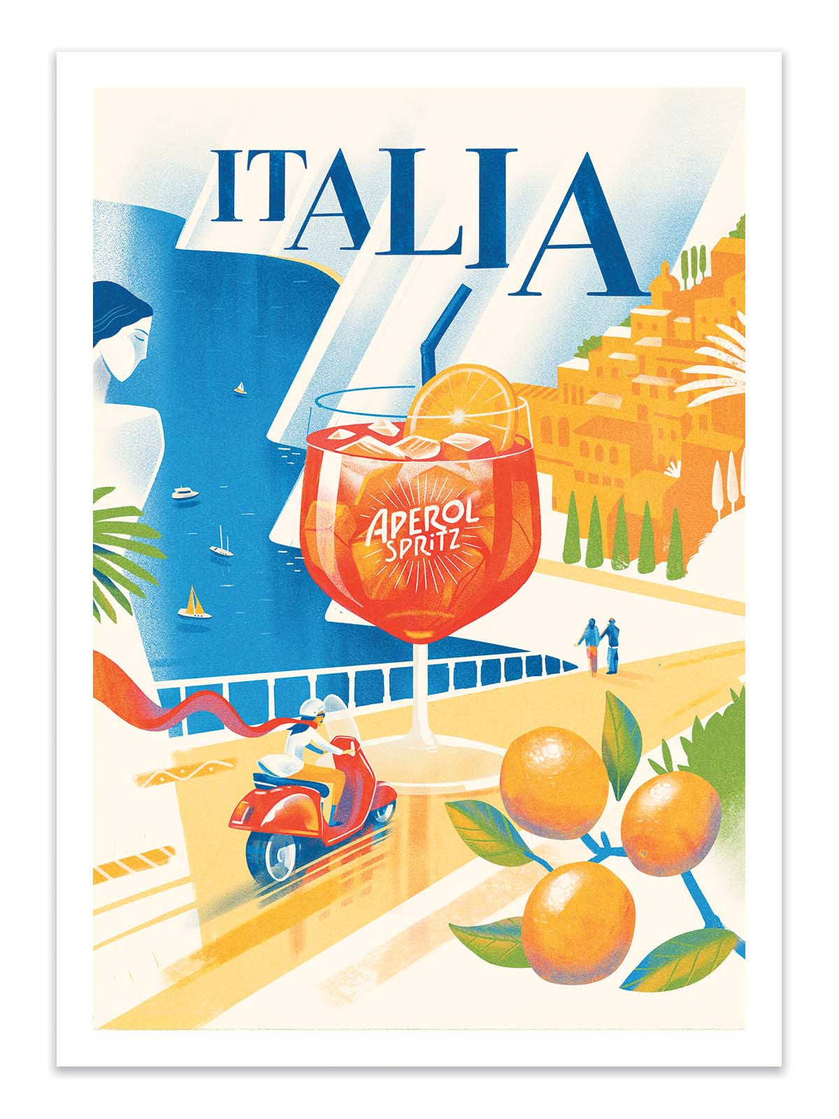 Art poster - Italia - Mark Harrison