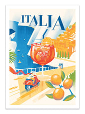 Art poster - Italia - Mark Harrison