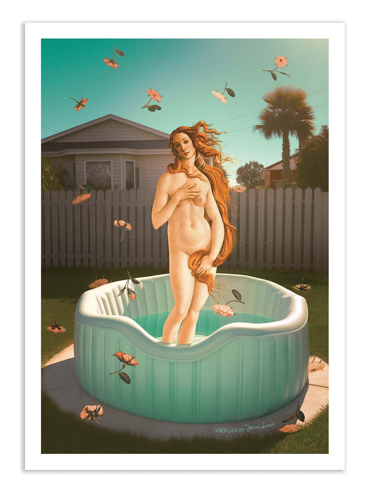 Art Poster - Kiddie pool venus - Jonas Loose