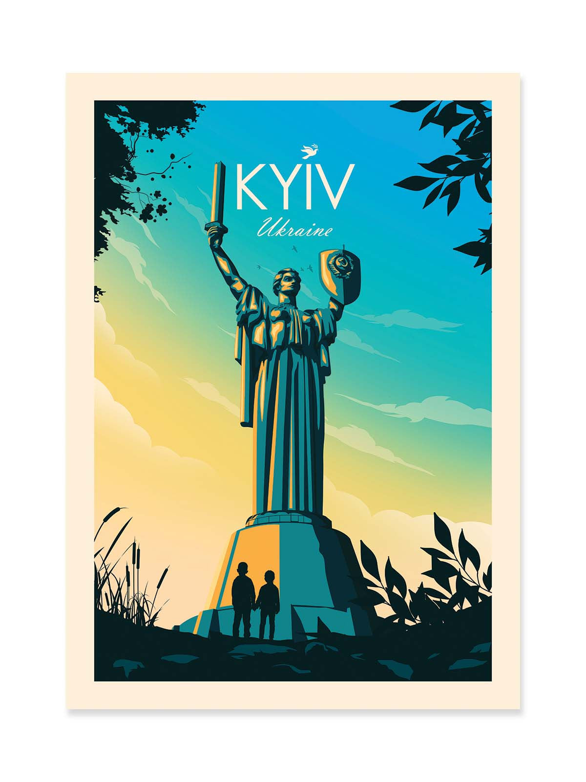 Art Poster - Kyiv Ukraine - Studio Inception